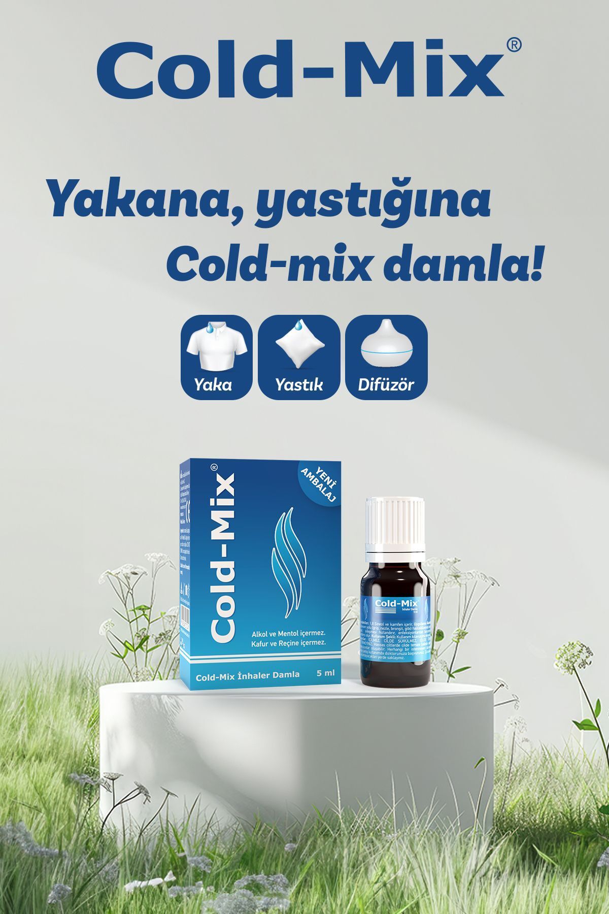 Cold Mix Inhaler Damla 5 Ml