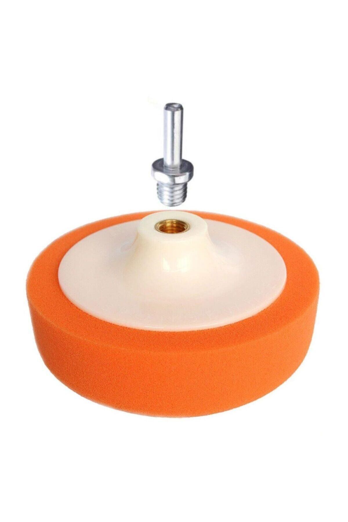 Far Pasta Cila Parlatma Turuncu Alman Cila Polisaj Süngeri 50x150 Mm Matkap Aparatı