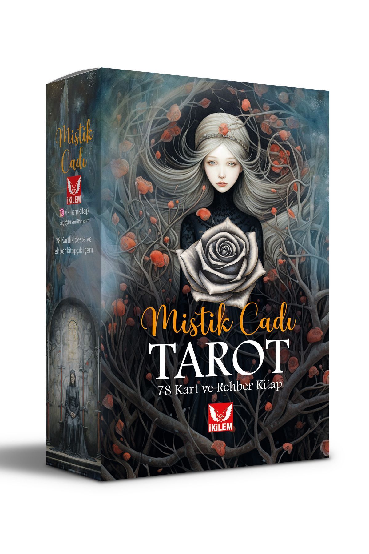Mistik Cadı Tarot, 78 Kart Ve Rehber Kitap (YENİ KUTU)