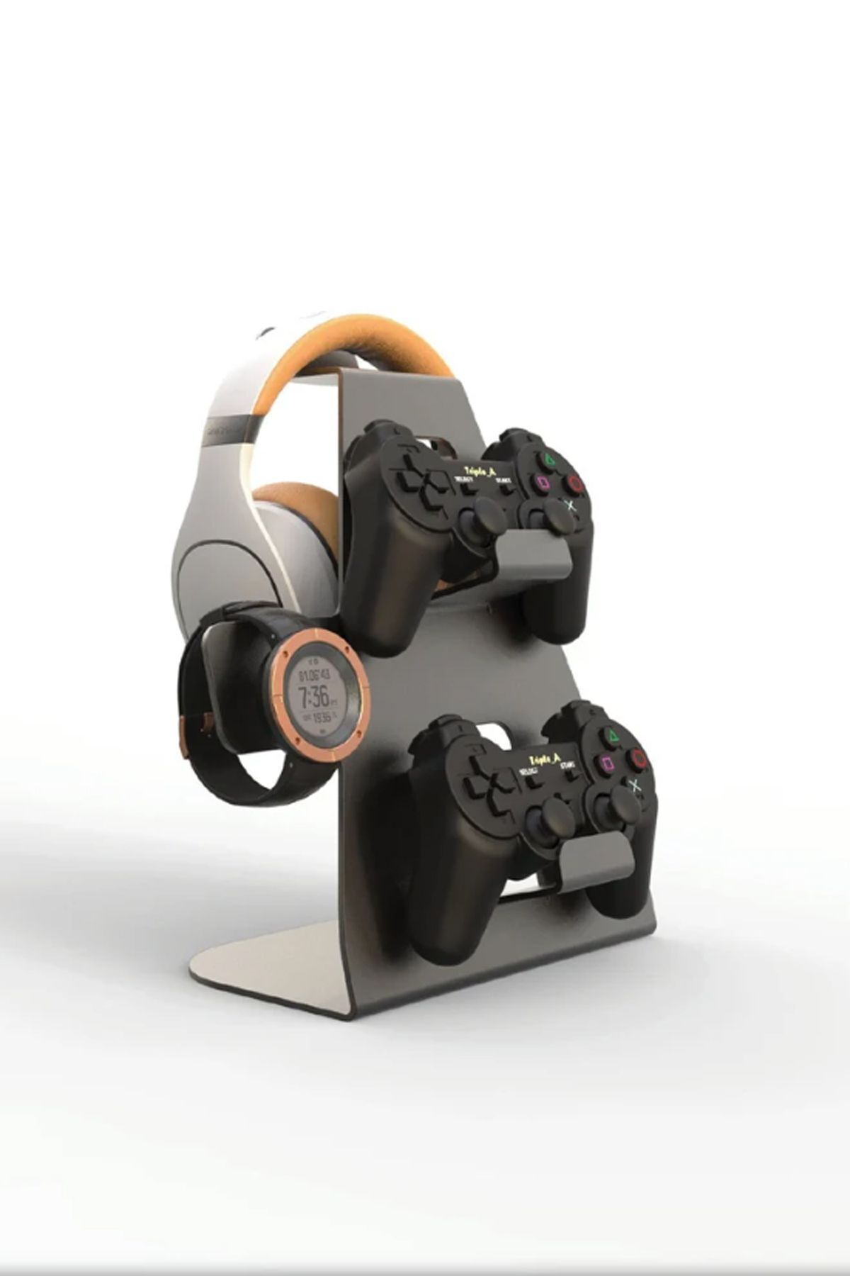 Kol Tutucu Joystick Kumanda Standı Xbox / Ps4 /ps5 Uyumlu Metal Kol Kulaklık Saat Standı