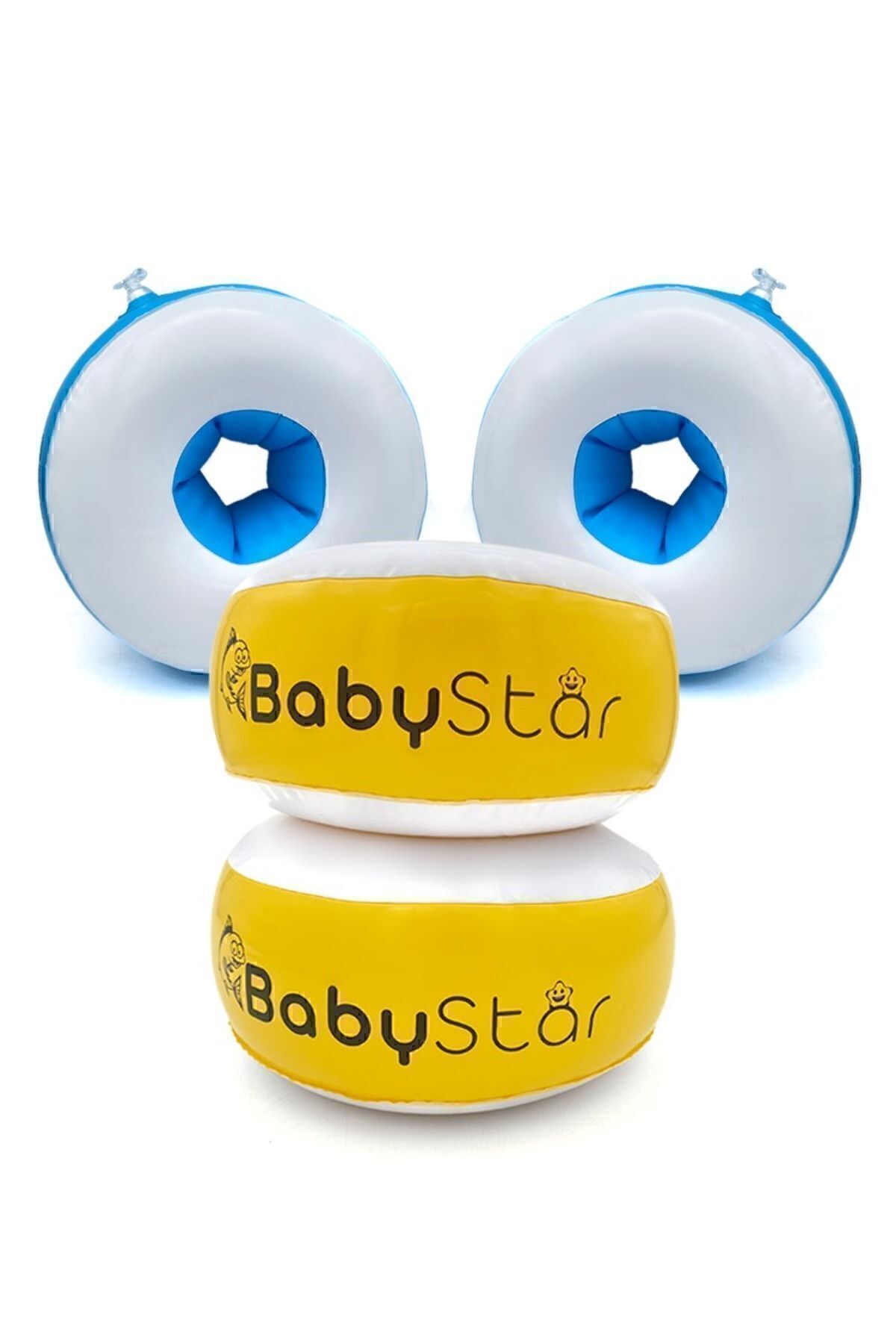 Sarı Ngseller Kolluk Mini K Baby Fish Yüzme Kolluğu My Swimming