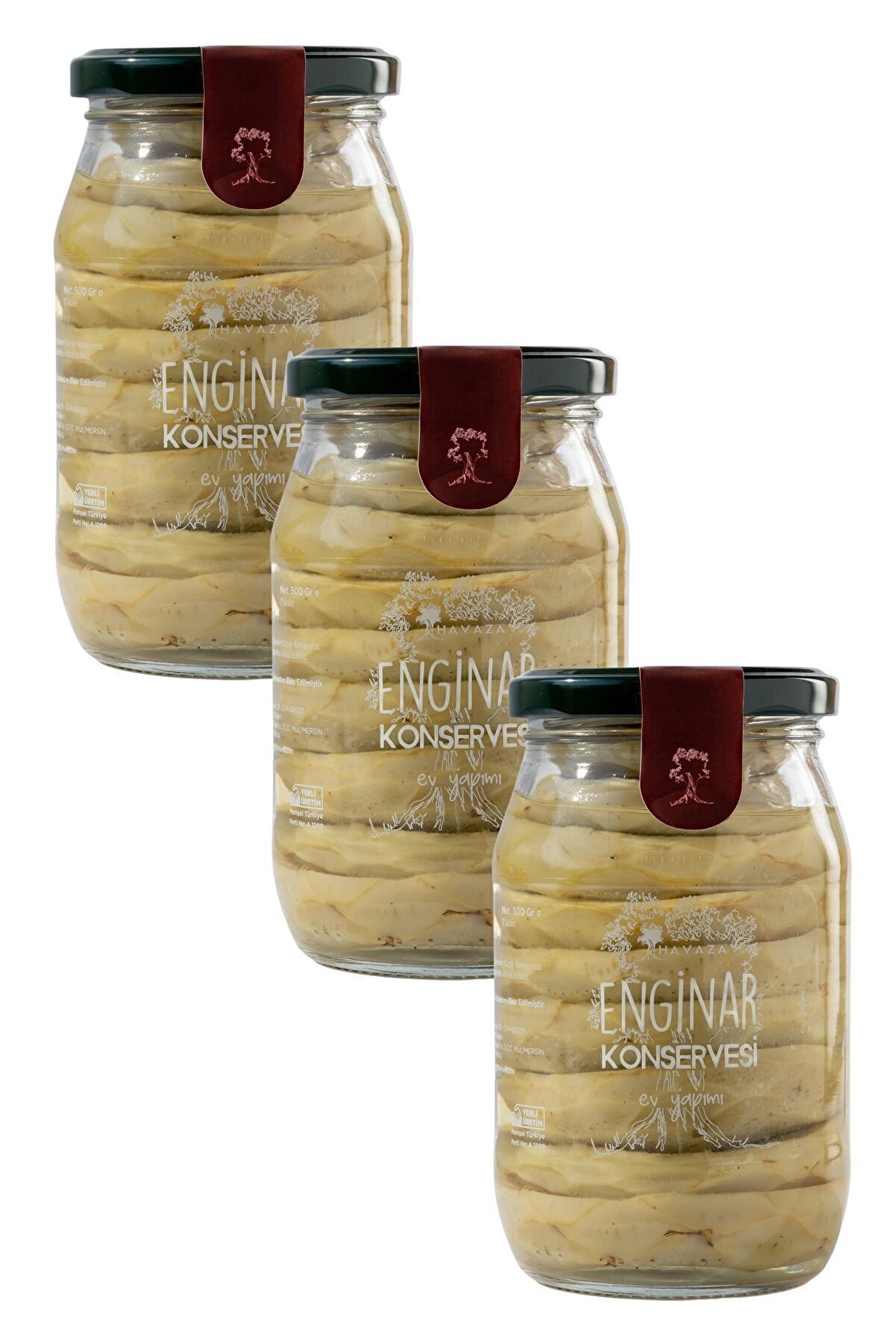 3'lü Enginar Konservesi 400 Gr.