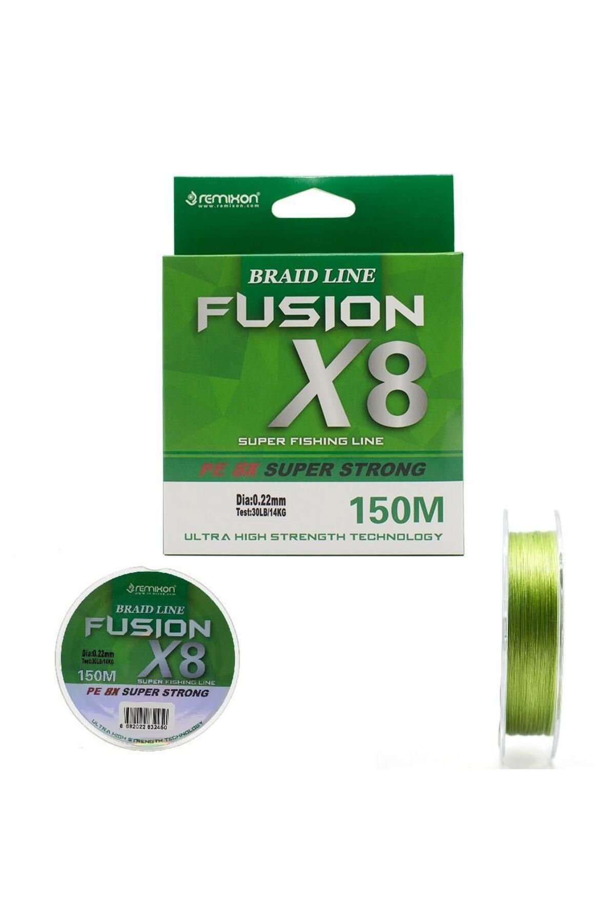 Fusion 150m X8 Green Ip Misina