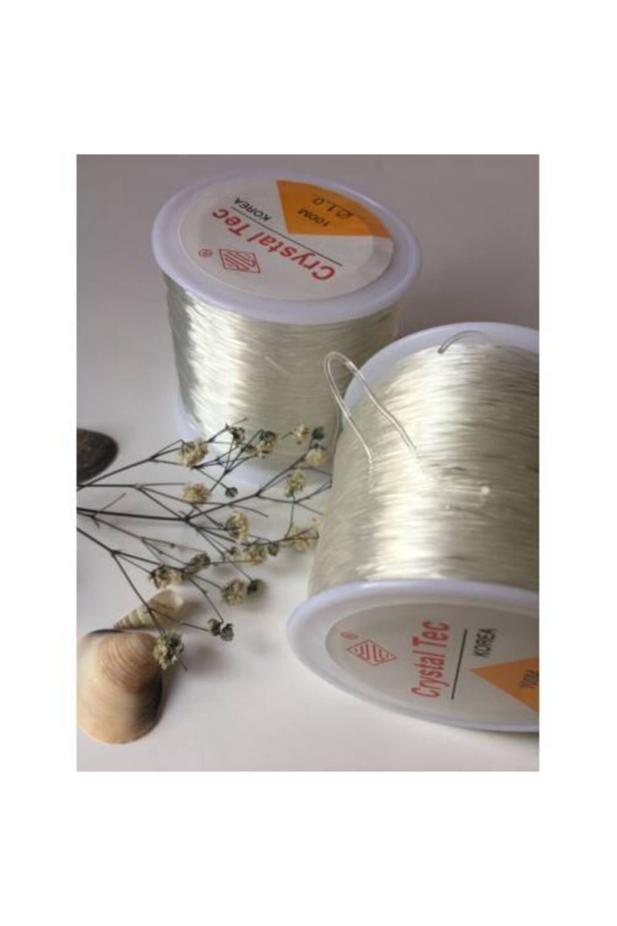 Metre Silikonlu Esnek Lastik Misina - 1mm Kalınlığında Lastik Misine