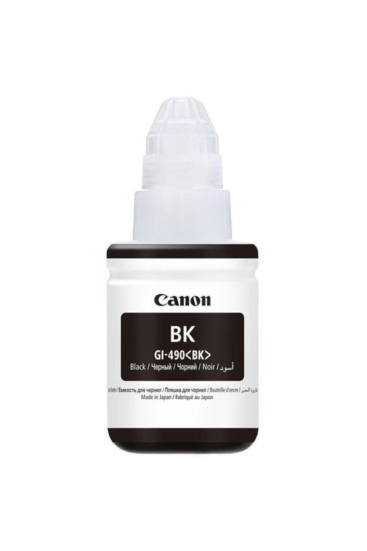 Gı-490 (BK) Siyah 135ml Orjinal Mürekkep (G1400-G2400-G3400-G3415)