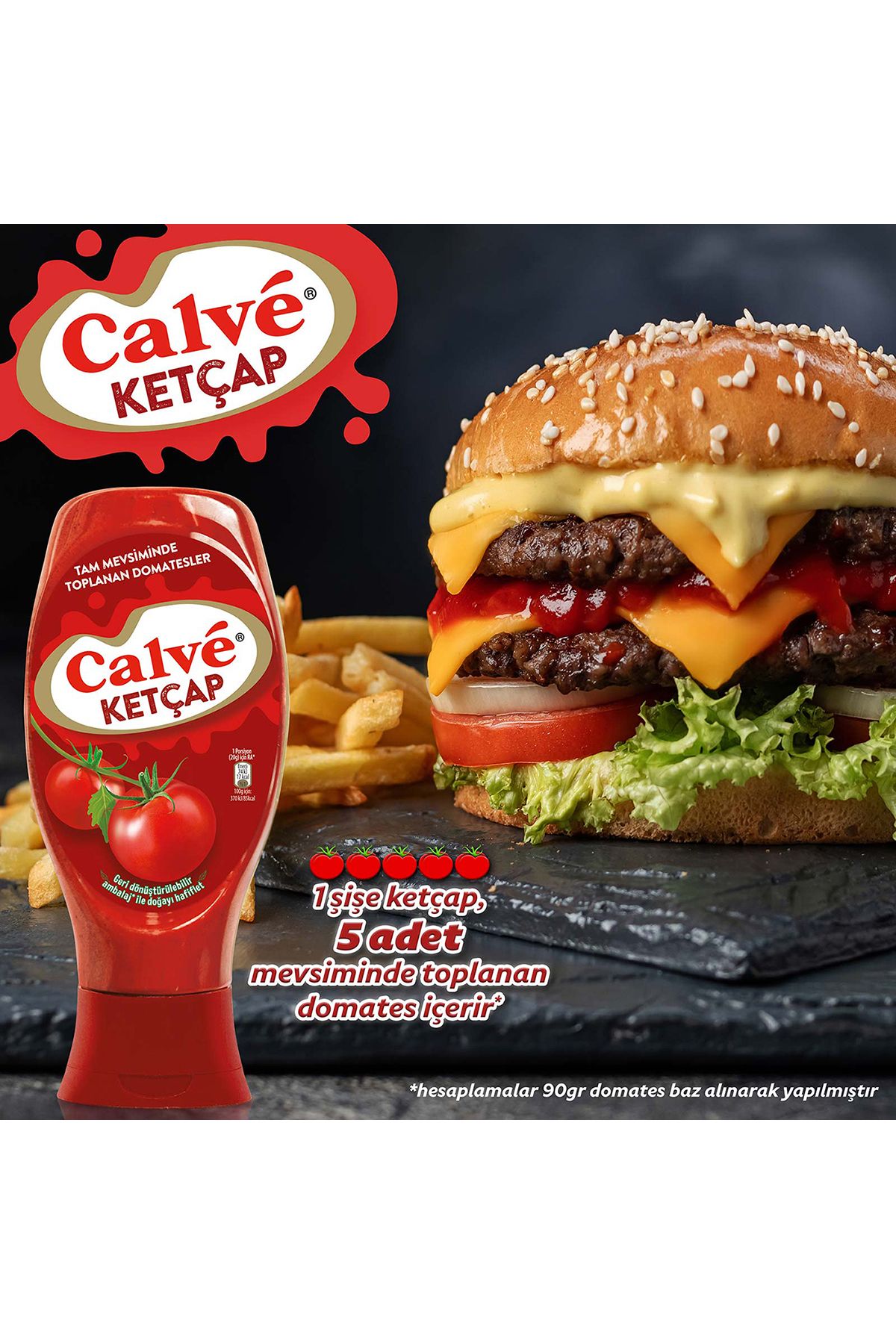 Ketçap 600 G Mayonez Yağı Azaltılmış Hafif Lezzet 540 G