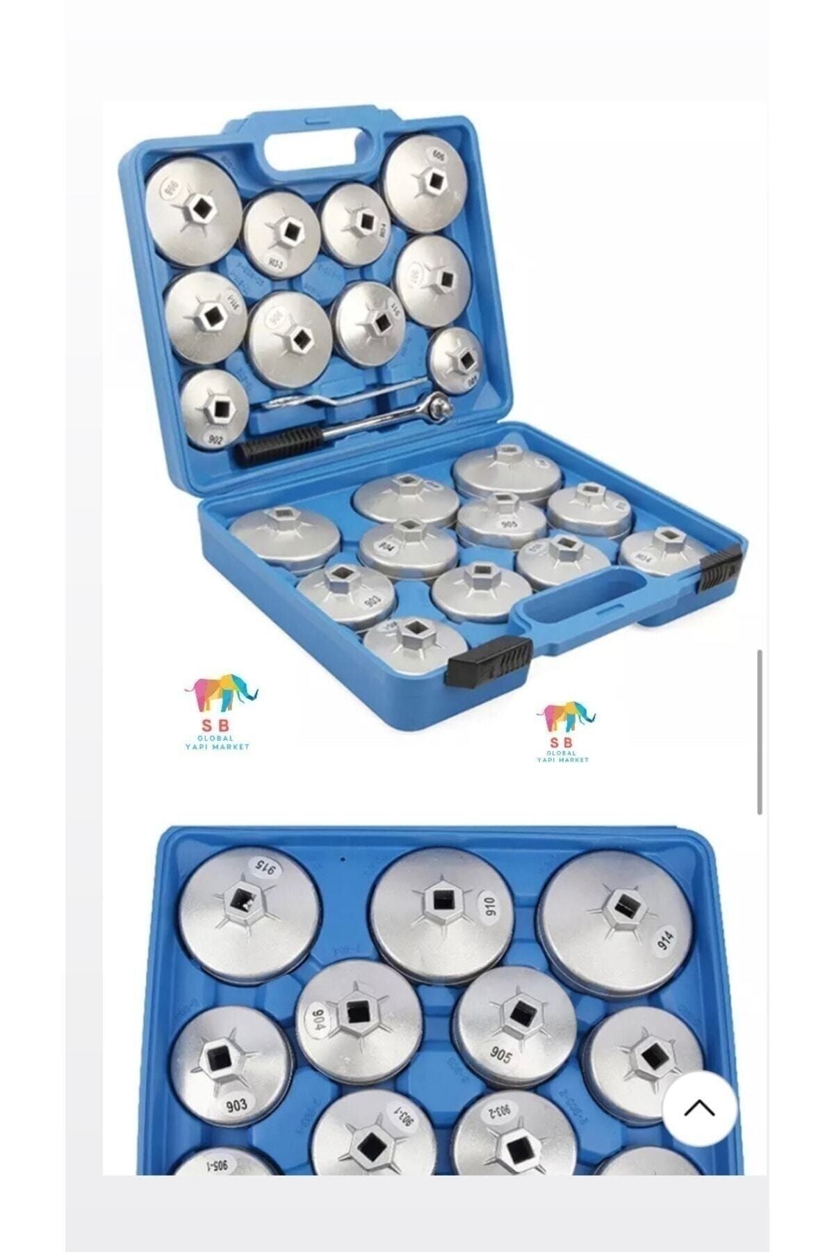 23 Parça Tas Filtre Sökme Seti
