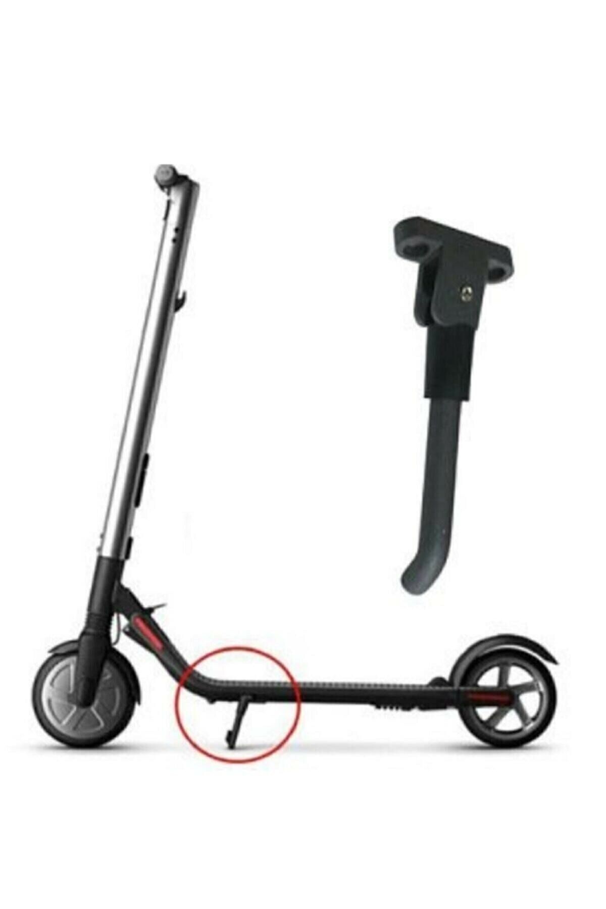Siyah Xiaomi Mijia M365 Elektrikli Scooter Park Yan Ayak Scooter Koruyucu Aksesuarlar