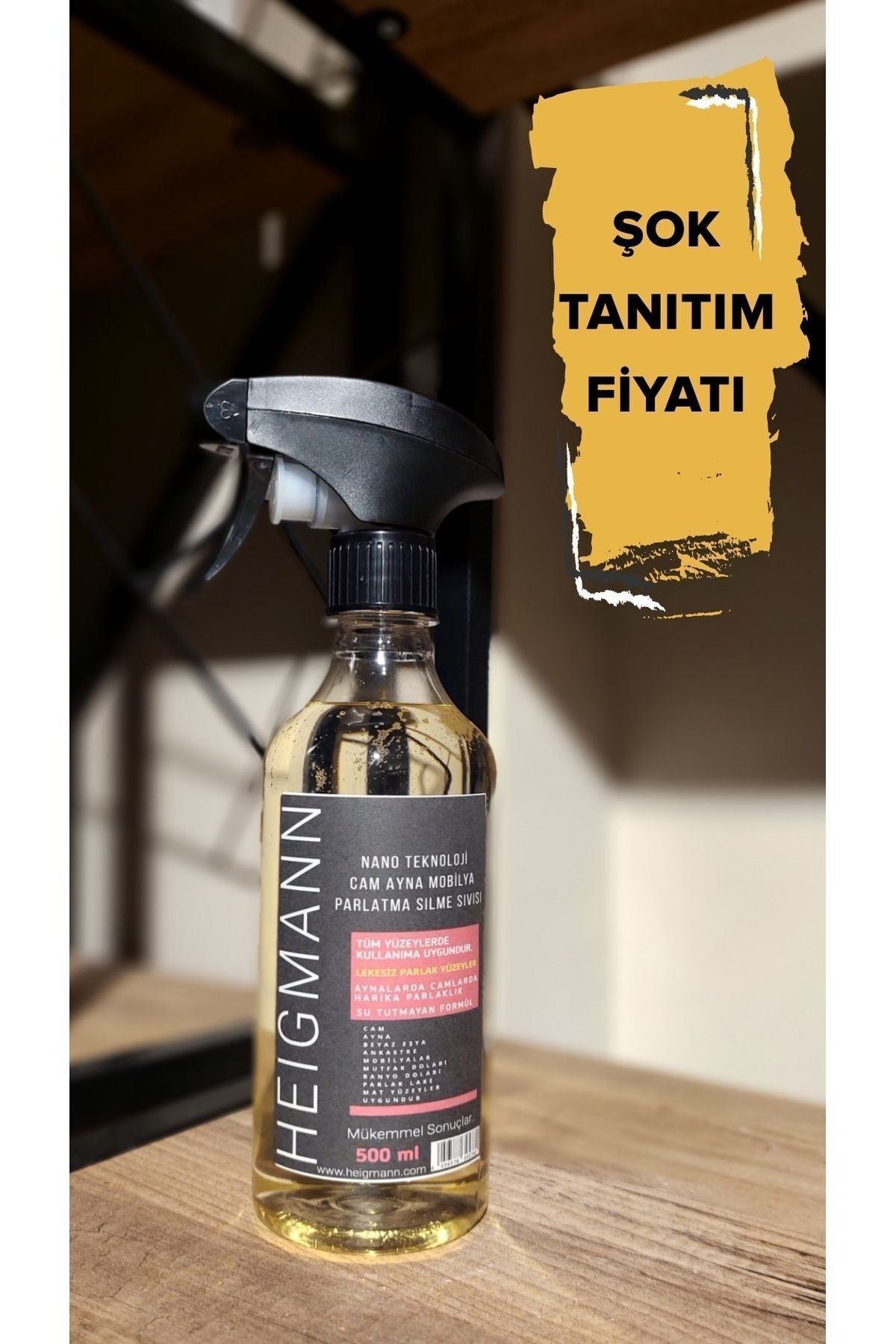 Nano Teknoloji Cam Ayna Mobılya Mutfak Dolabı Parlatma Sılme Temızlme Lekesız Mucıze Temızlık
