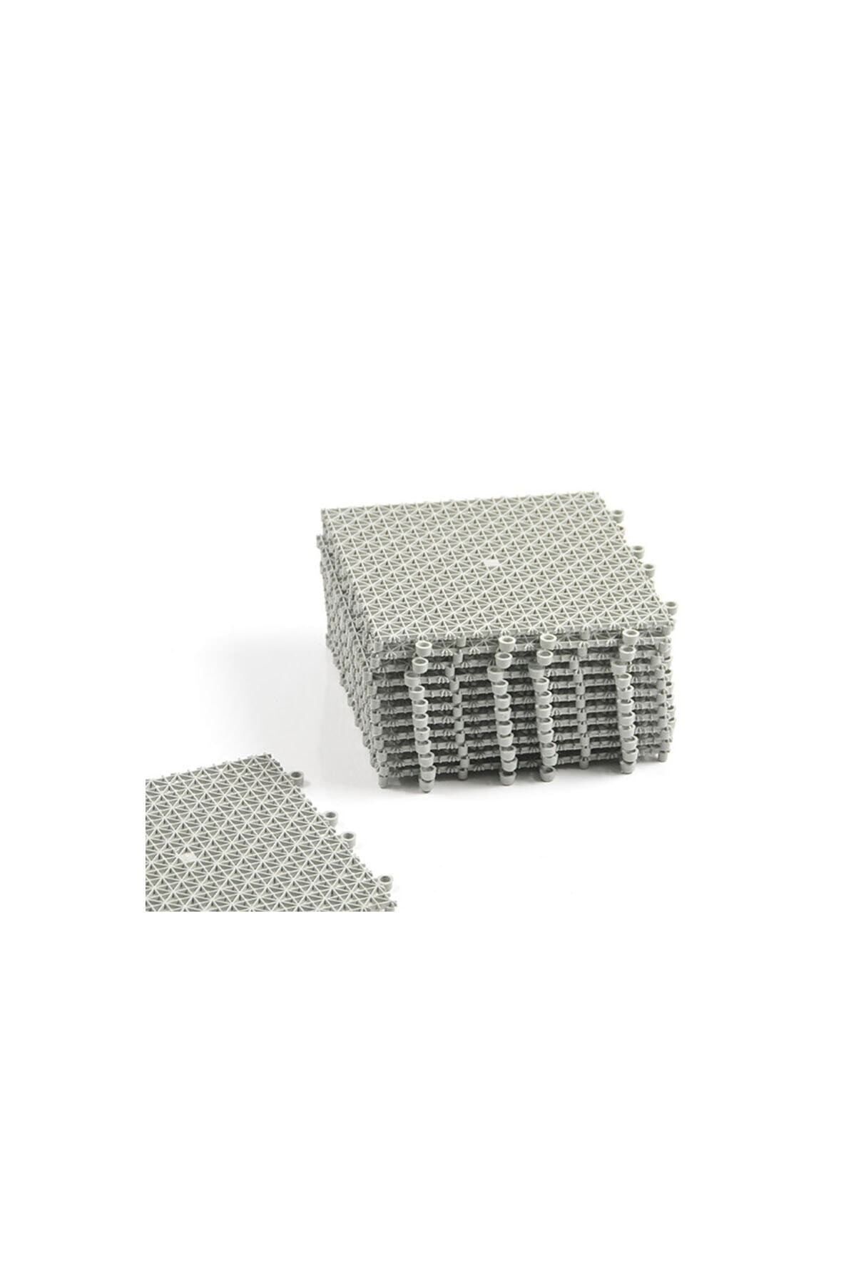 Plastik Kırılmaz Yer Karosu Zemin Kaplaması Banyo Yer Döşemesi 25x25, (1 Adet)