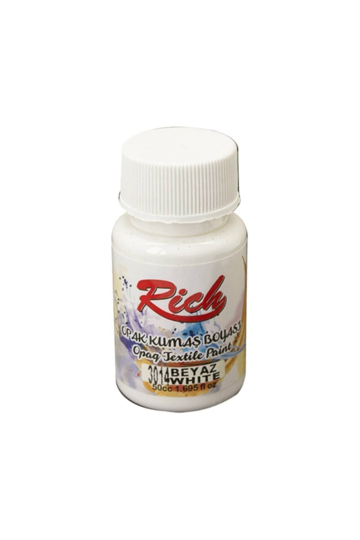 RİCH KUMAŞ BOYASI 50CC 3014 BEYAZ
