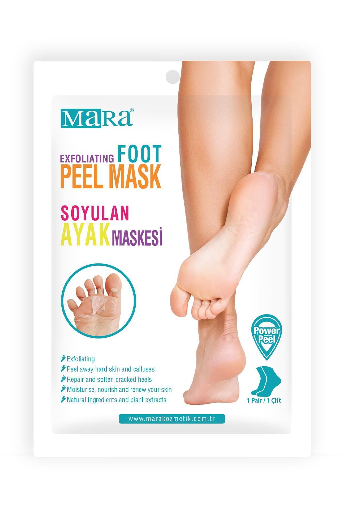 Exfoliating Foot Peel Mask Soyulan Ayak Maskesi