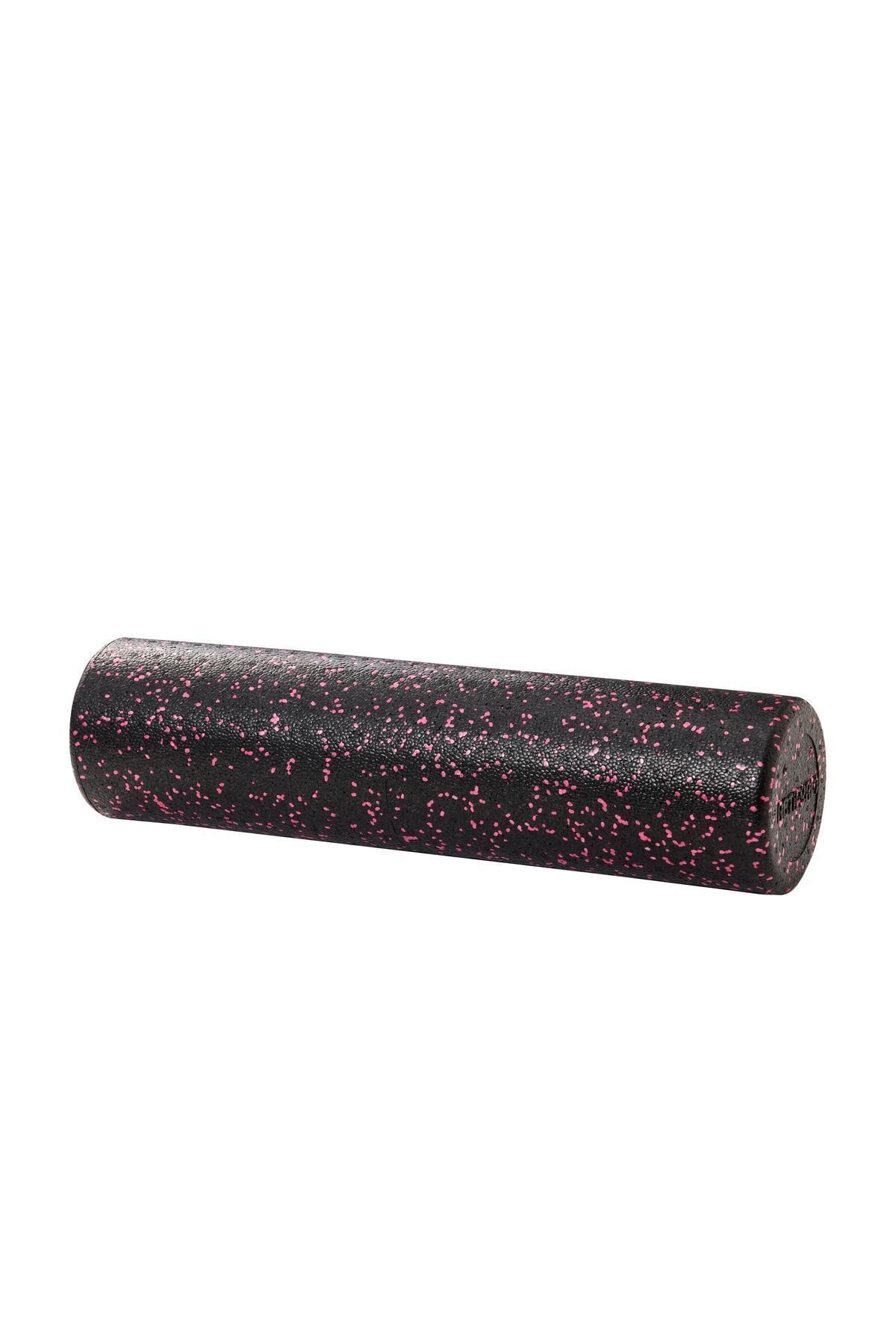 Siyah-pembe Tırtıksız Pilates Yoga Silindir Egzersiz Masaj Rulosu 60 Cm