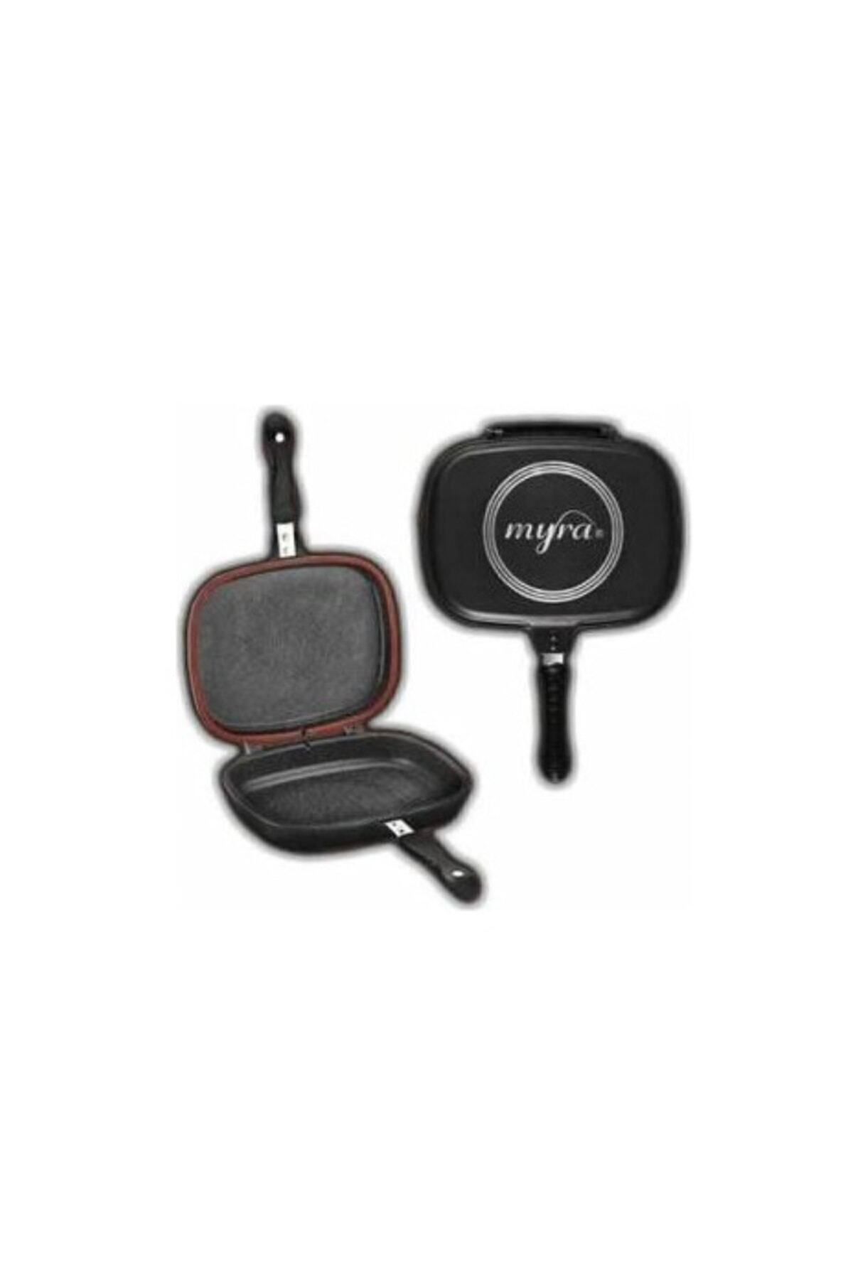 Myra Grill Pan 32 Cm Çift Taraflı Tava