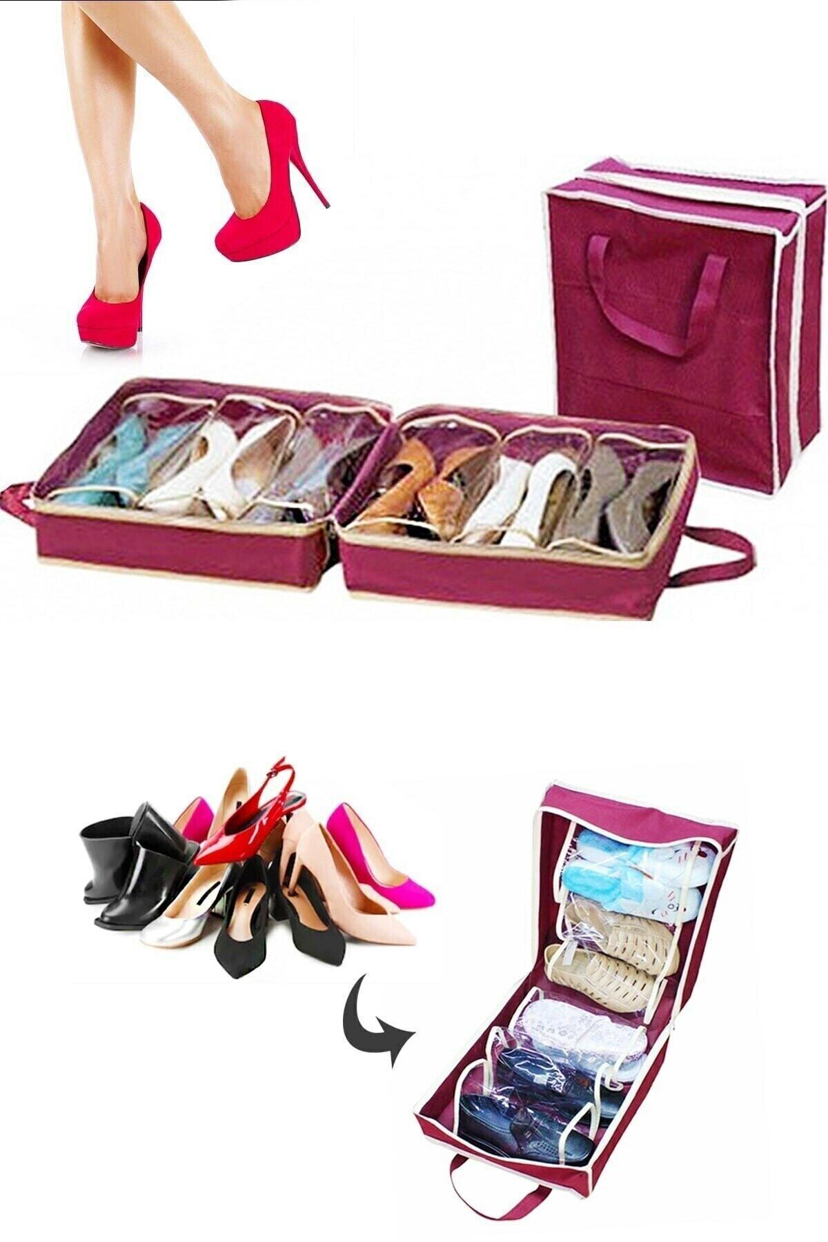 Ayakkabı Saklama Hurcu ve Taşıma Hurcu Shoe Tote