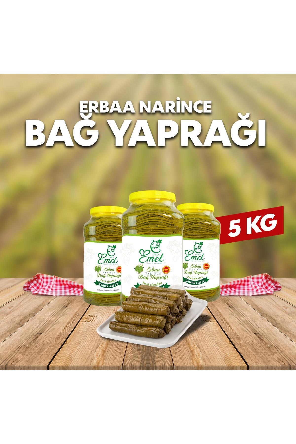 Tokat Erbaa Salamura Yaprak 5 Kg
