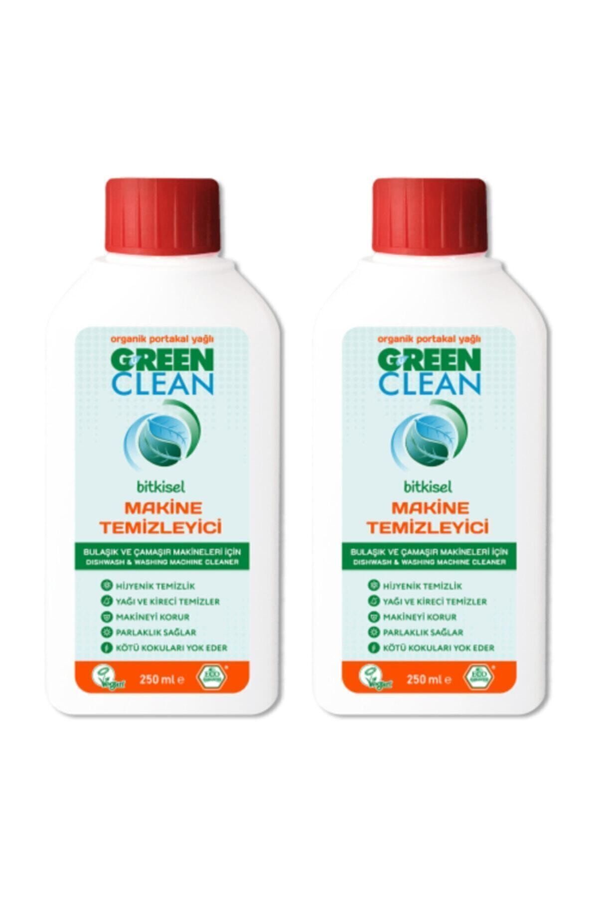 Bitkisel Bulaşık ve Çamaşır Makine Temizleyici 250ml 2'li Set