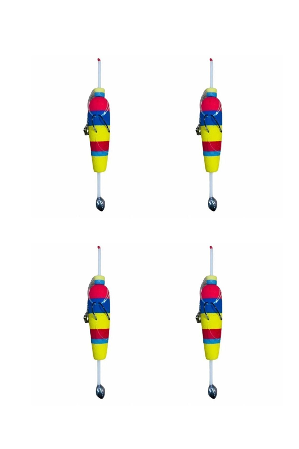 SAZAN KADİFE ŞAMANDIRALI TAKIM 4 ADET HAZIR SET