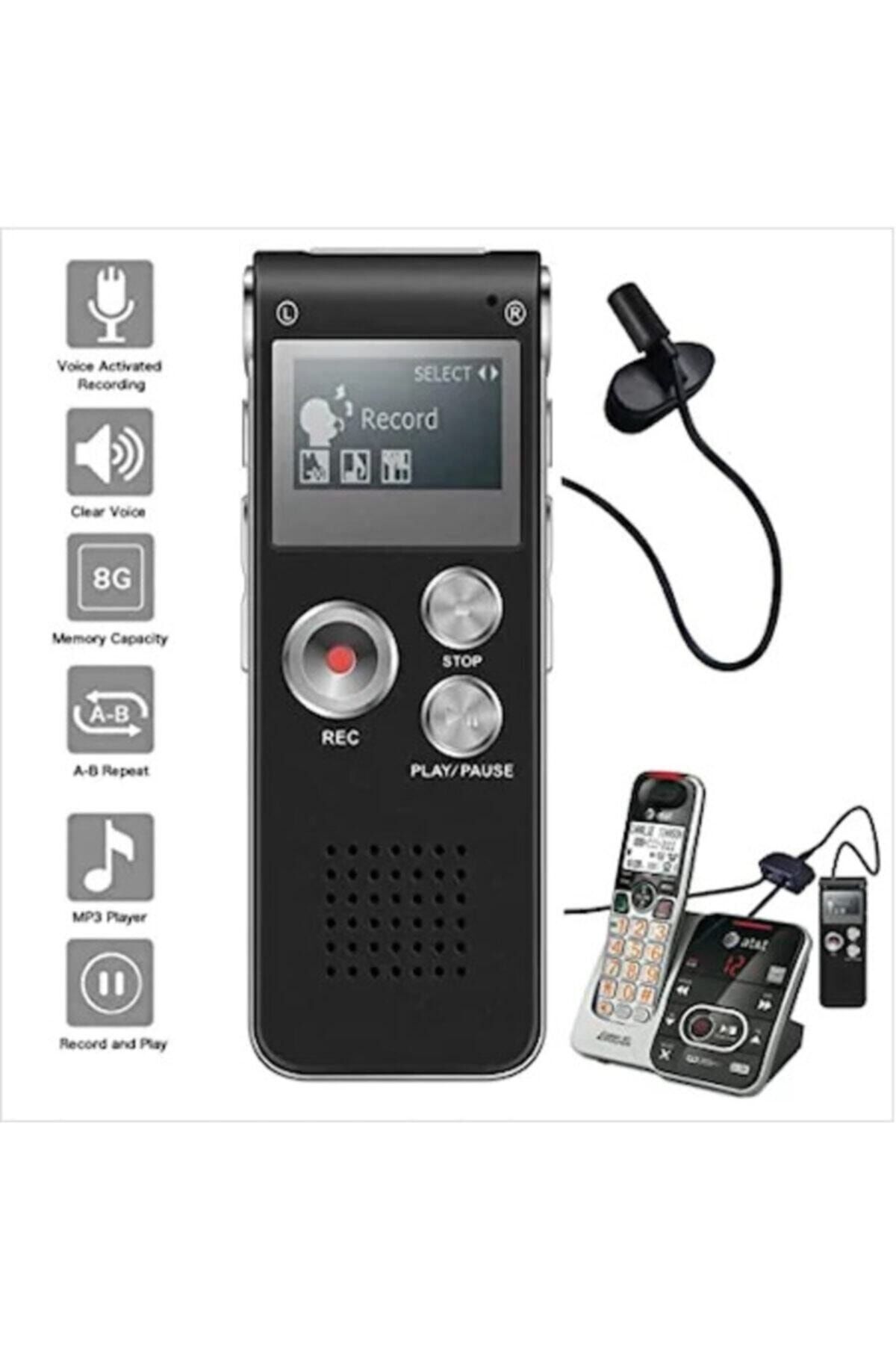 Hs-27 8 Gb Profosyonel Ses Kayıt Cihazı