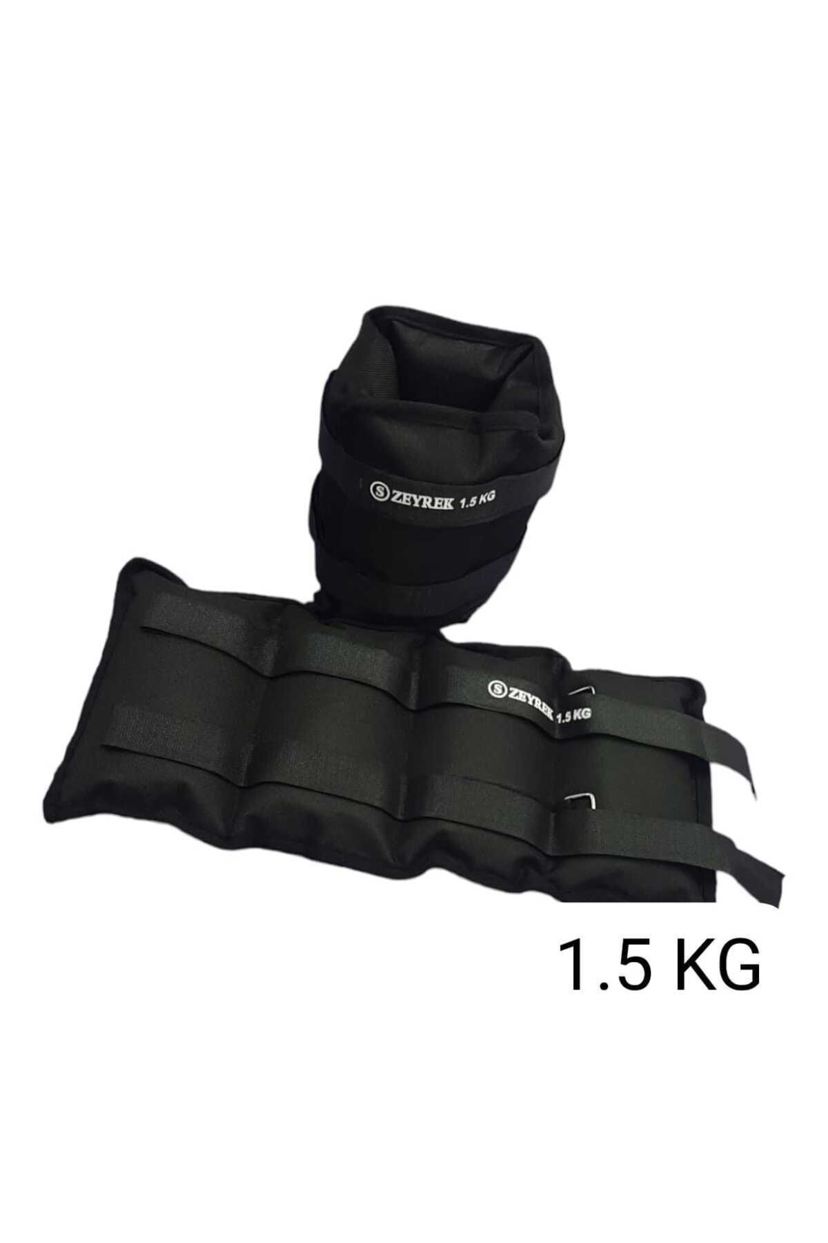 1.5 Kg × 2 Adet Toplam 3 Kg El Ayak Bilek Kas Güçlendiriçi Ağırlık Seti Kum Ağırlık Torbası