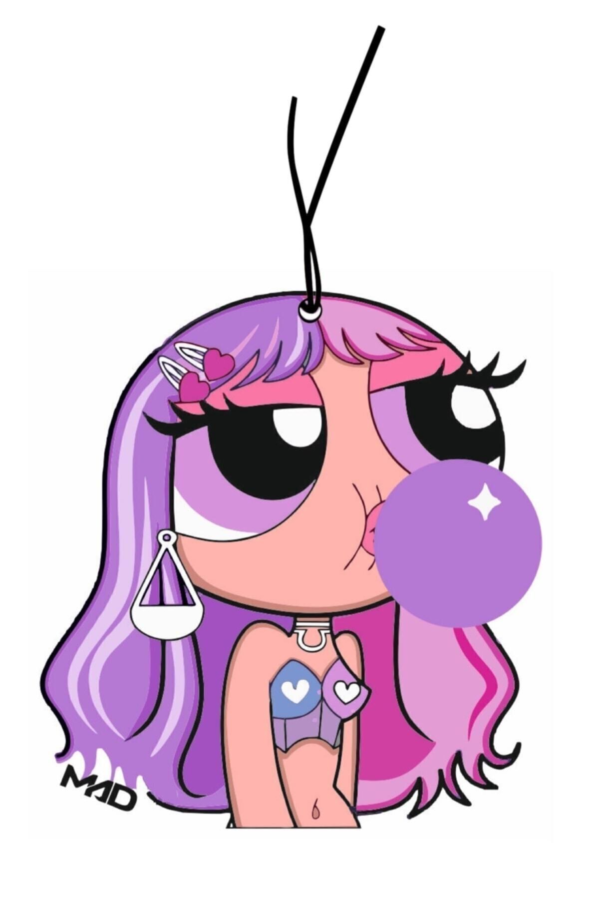 Powerpuff Girls Dekoratif Aşko Kuşko Oto Kokusu Ve Aksesuarı Araba Kokusu
