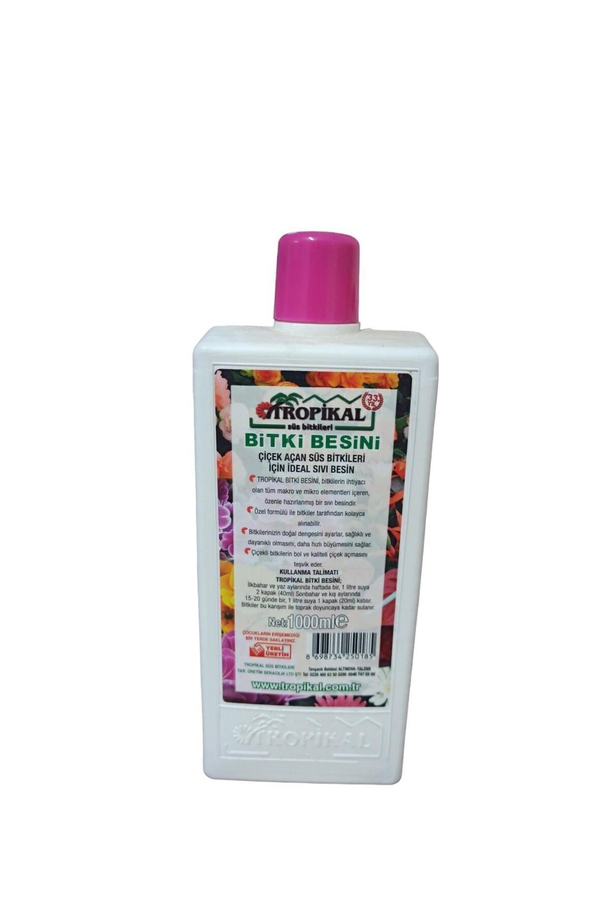 Çiçek Açtıran Bitki Besini 1000 Ml Sıvı Gübre 1 Lt