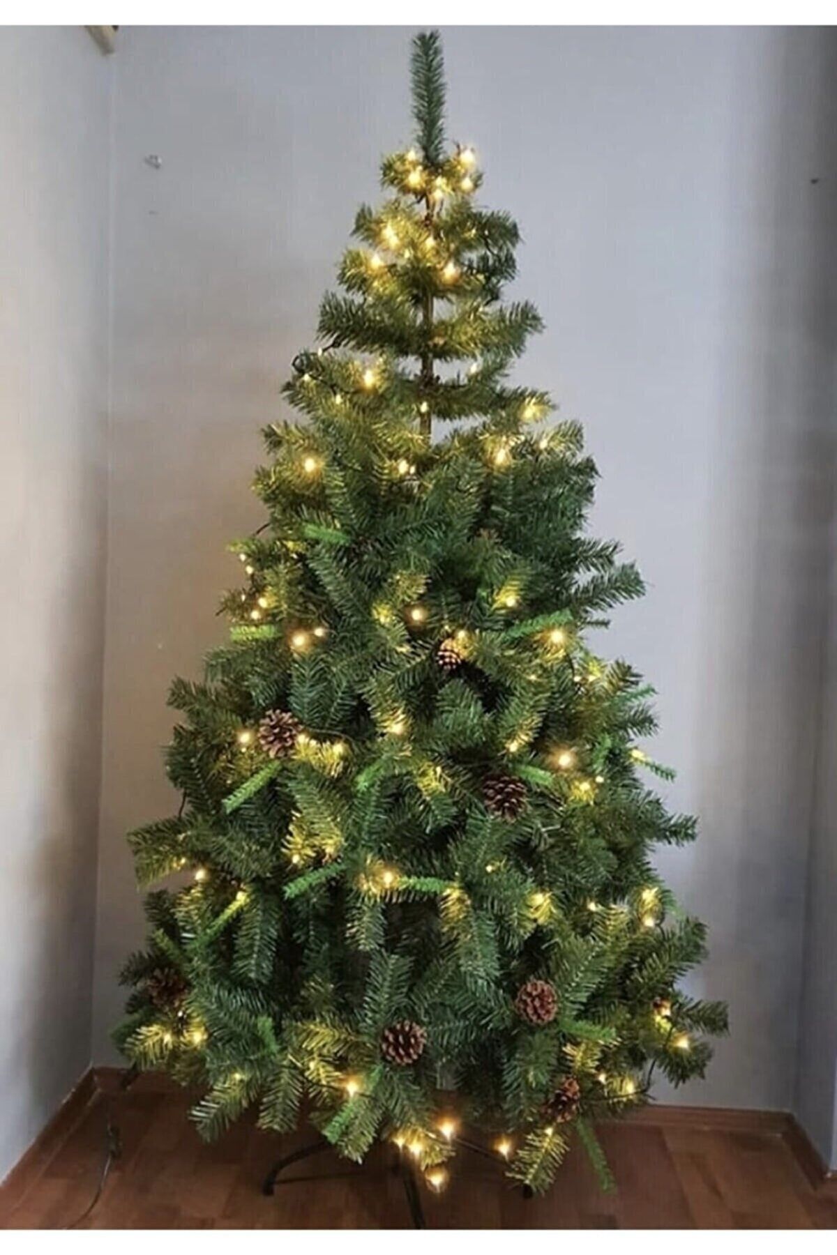Yılbaşı Çam Ağacı 150 Cm 330 Gür Dallı