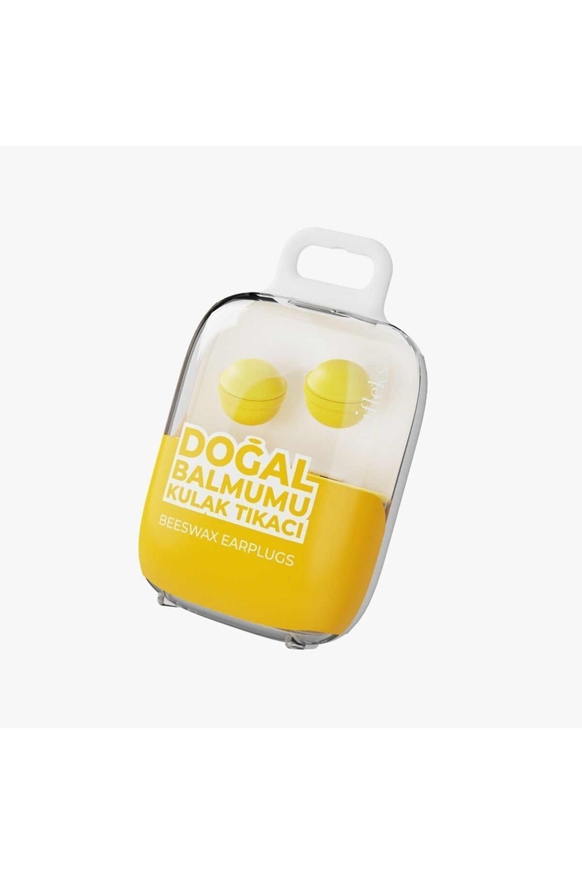 Doğal Balmumu Kulak Tıkacı 4'lü