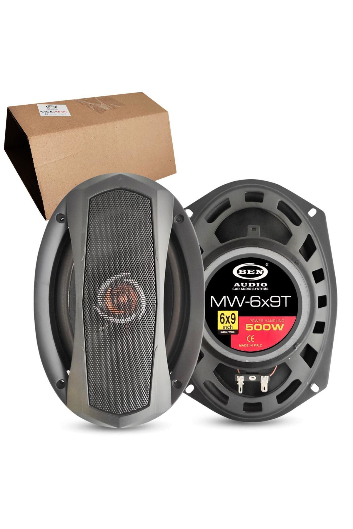 Sn-6997 Çifti 1000 Watt Oto Oval Hoparlör 1. Sınıf Kalite Kutu Içeriği 2 Adet