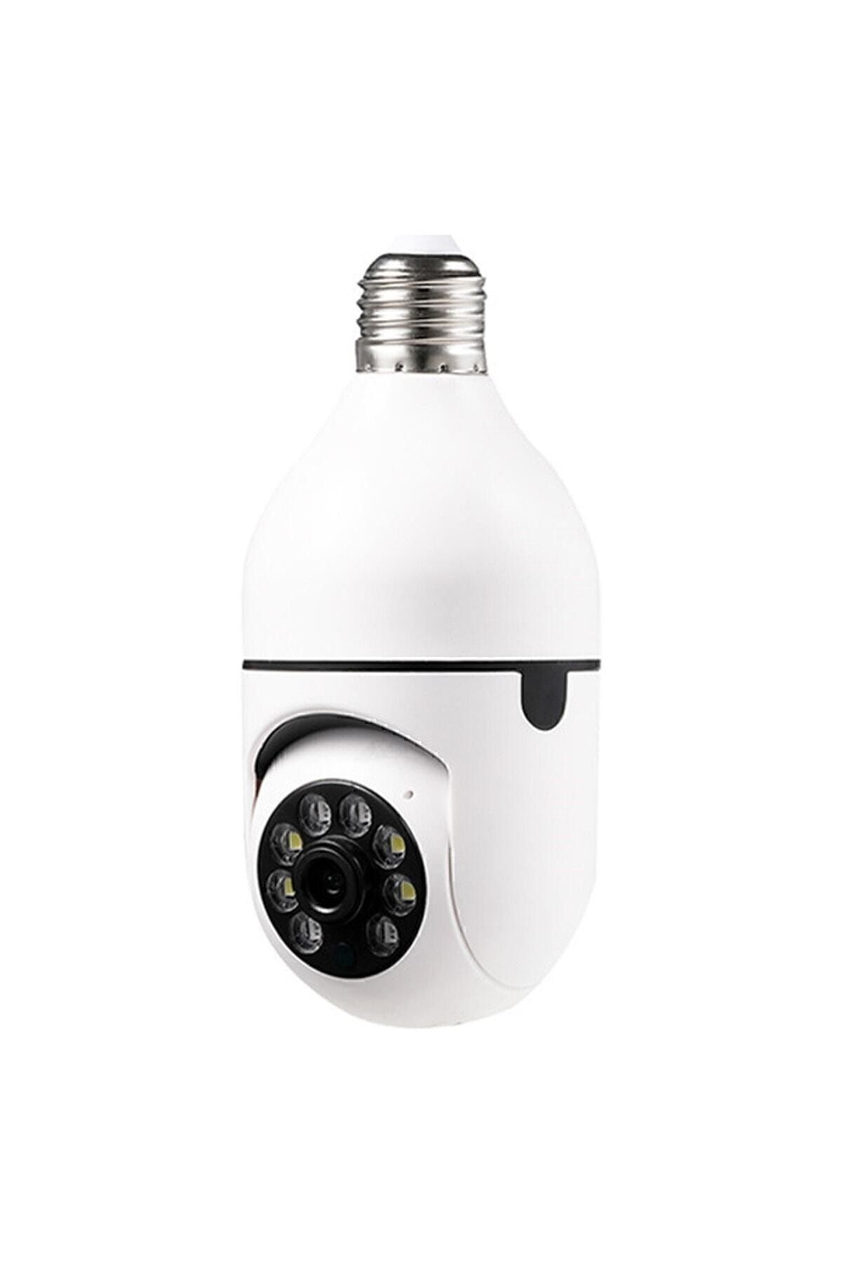360 Ptz Ip Kamera Gece Görüş Kablosuz Akıllı Ampul Wifi Camera