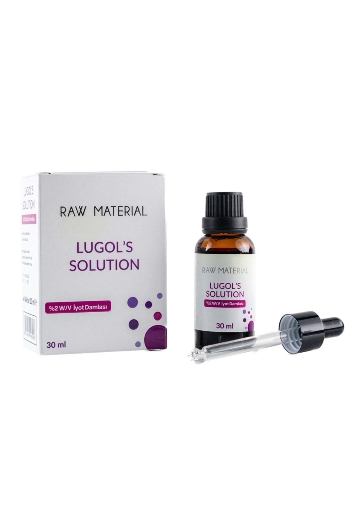 Raw Materal Lugol's Solition Damla 30 ml