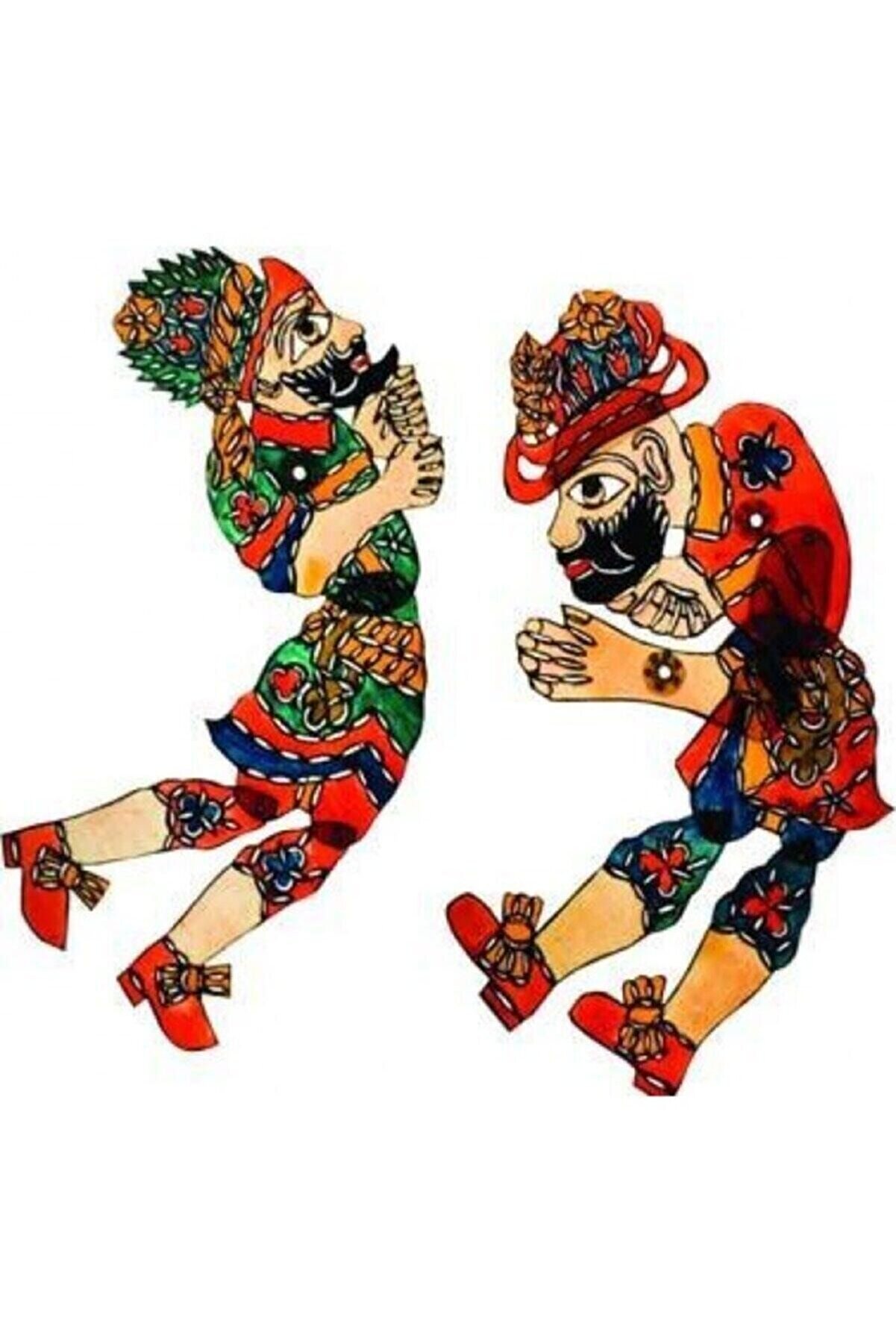 Hacıvat Karagöz Oyunu (ŞEFFAF PLASTİK / PVC KUKLALAR)