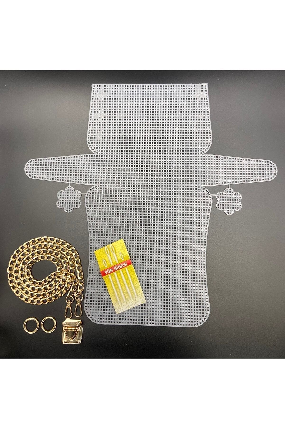 Plastik Kanvas Çanta Seti