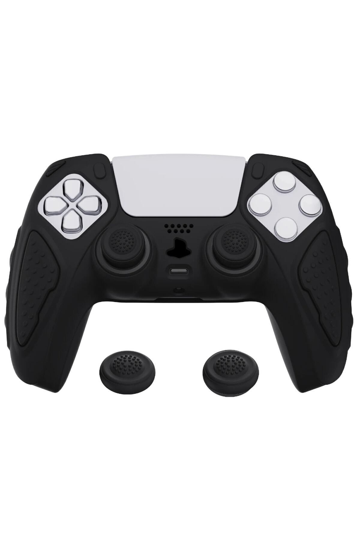 Ps5 Joystick Kol Silikon Kılıf Analog Koruyucu Set