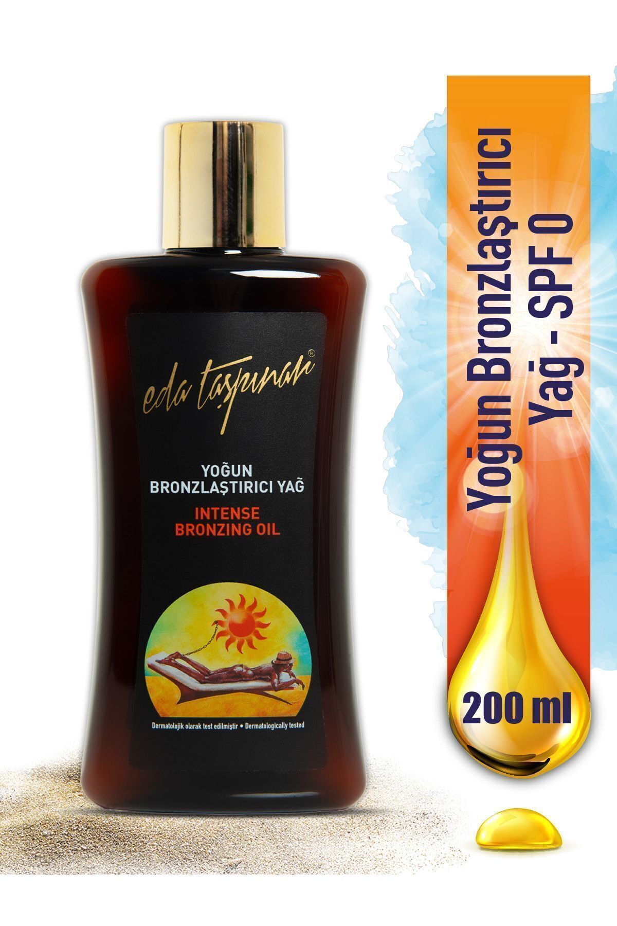Yoğun Bronzlaştırıcı Yağ 200 ml