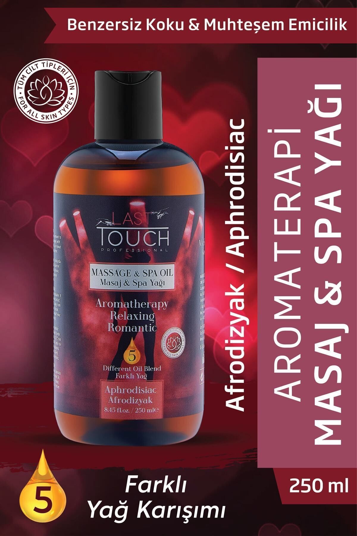 Masaj Yağı Aromaterapi A.f.r.o.d.i.z.y.a.k. Seans 250 ml