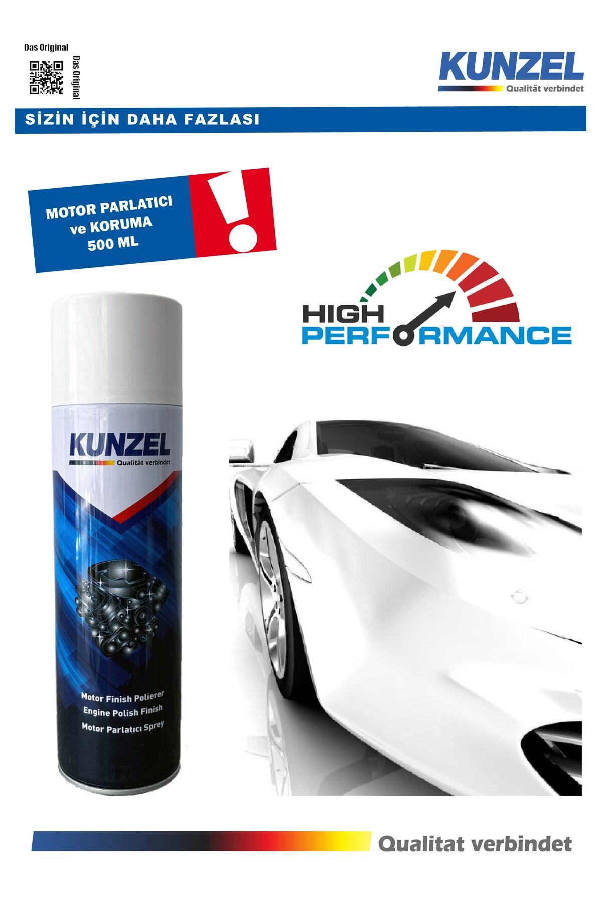 Motor Koruyucu Ve Parlatıcı Sprey 500 ml