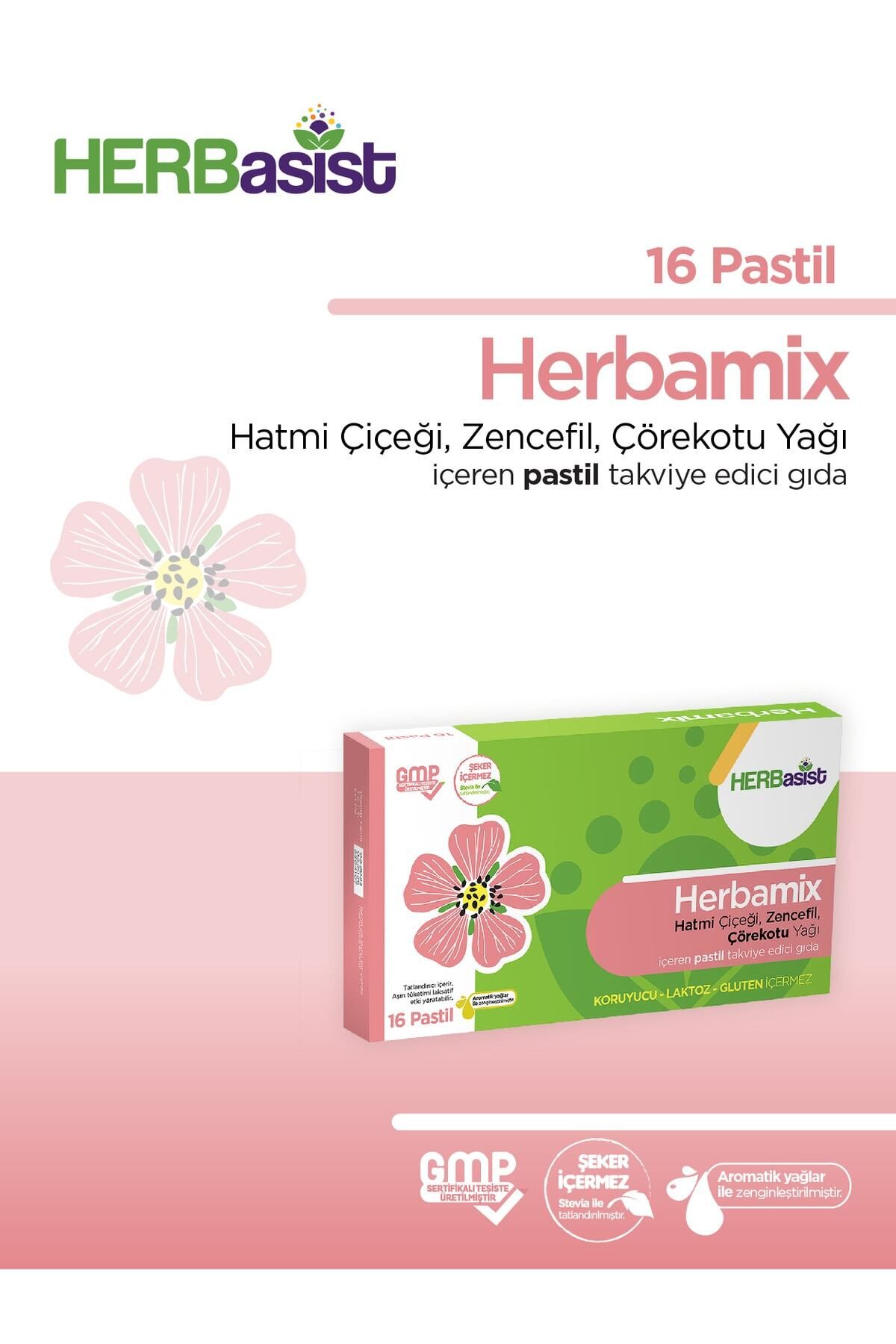 Pastil- Herbamix, Çörekotu Ve Hatmi Içeren Takviye Edici Gıda