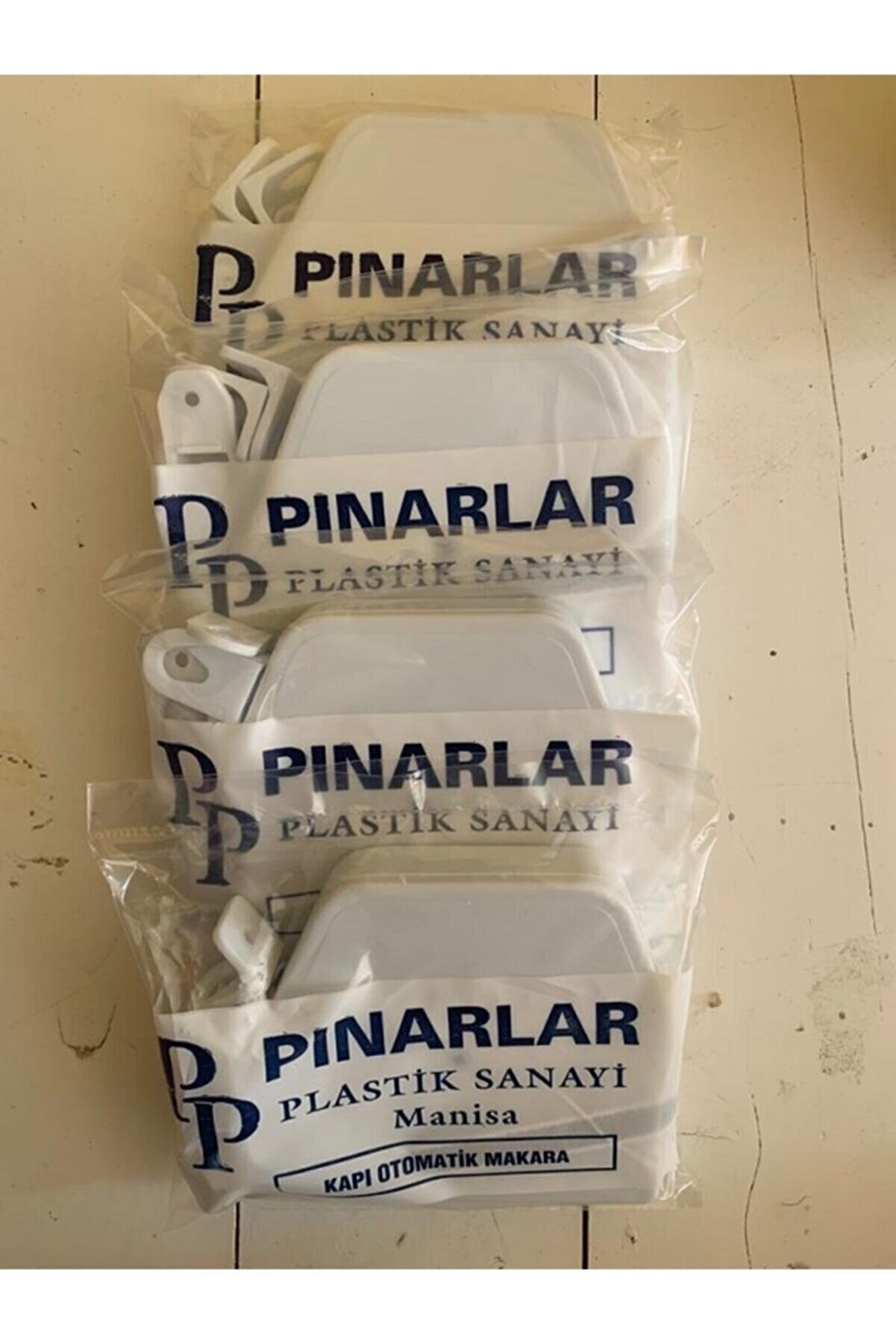 Otomatik Panjur Makarası Kapı Beyaz 4 Adet