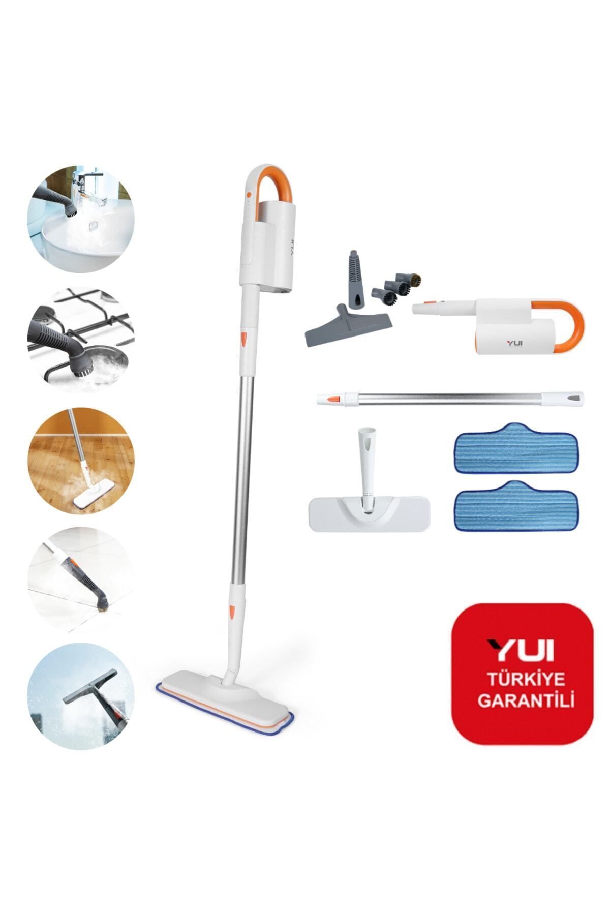 Buharlı Temizleyici Yui Nv602 6 in 1 Çok Fonksiyonlu Buharlı Temizlik Makinesı