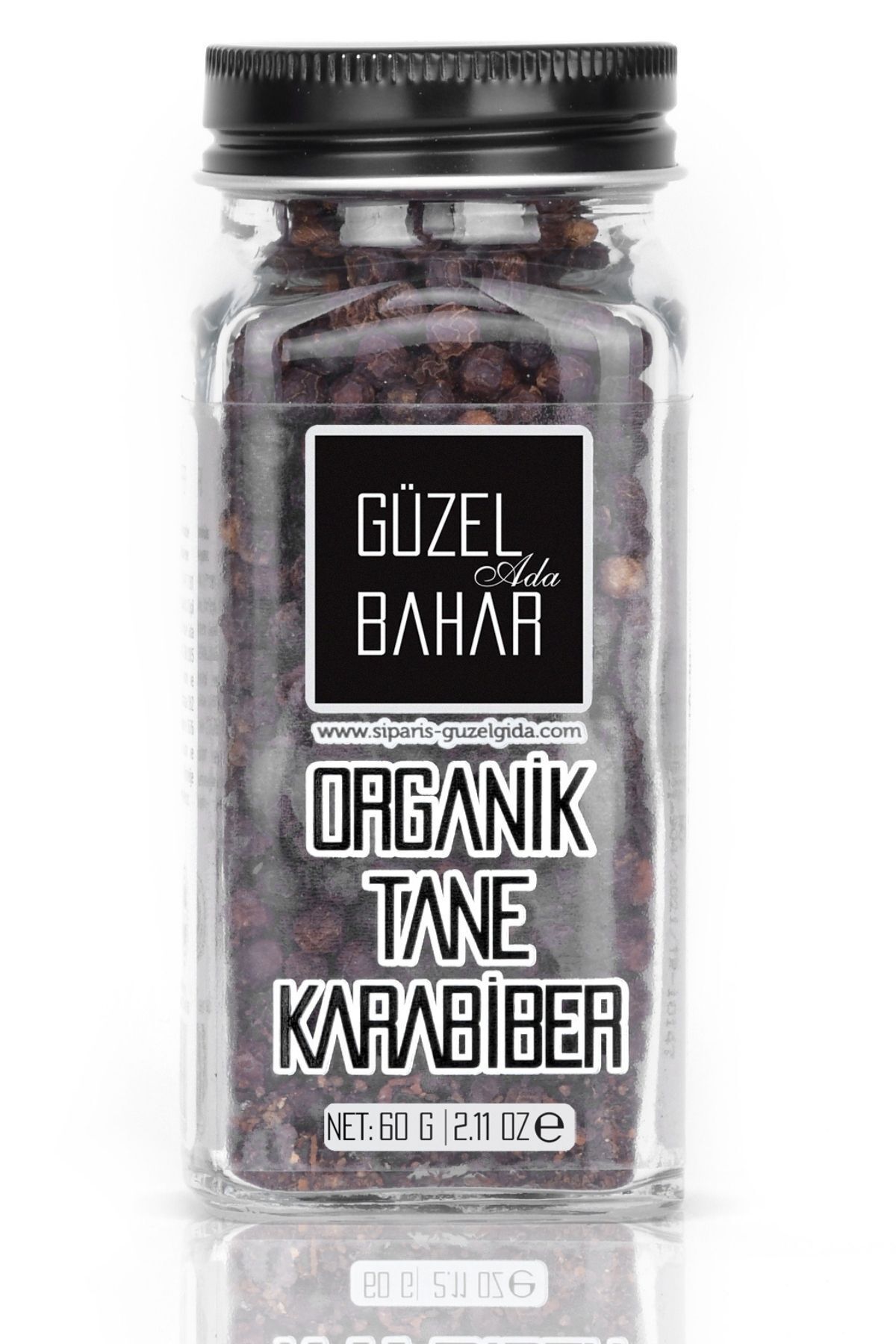 Organik Tane Karabiber 60 Gr
