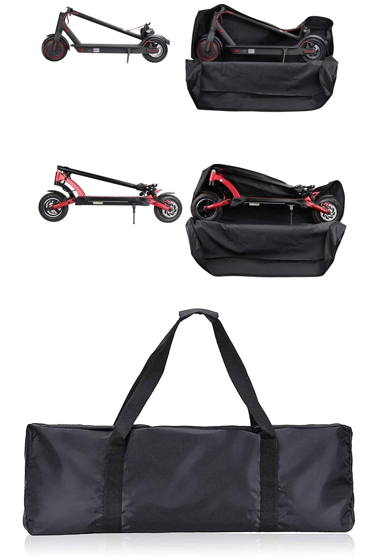 Elektrikli Scooter Taşıma Çantası Su Geçirmez Scooter Koruma Kılıfı Omuz Askılı Elde Taşıma Çantası