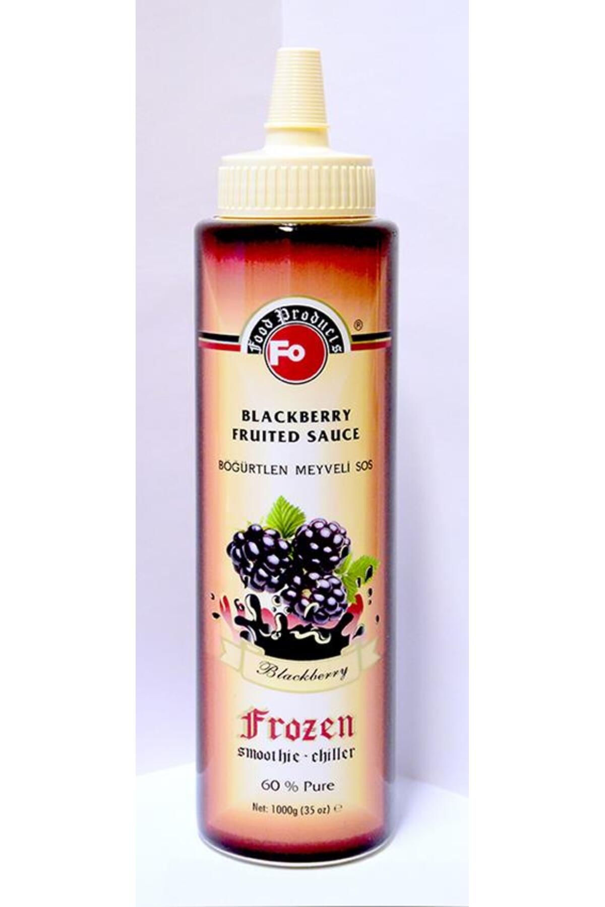 Fo Böğürtlen Meyveli Sos (FROZEN) (%60 BÖĞÜRTLEN) 1 Kg Püre