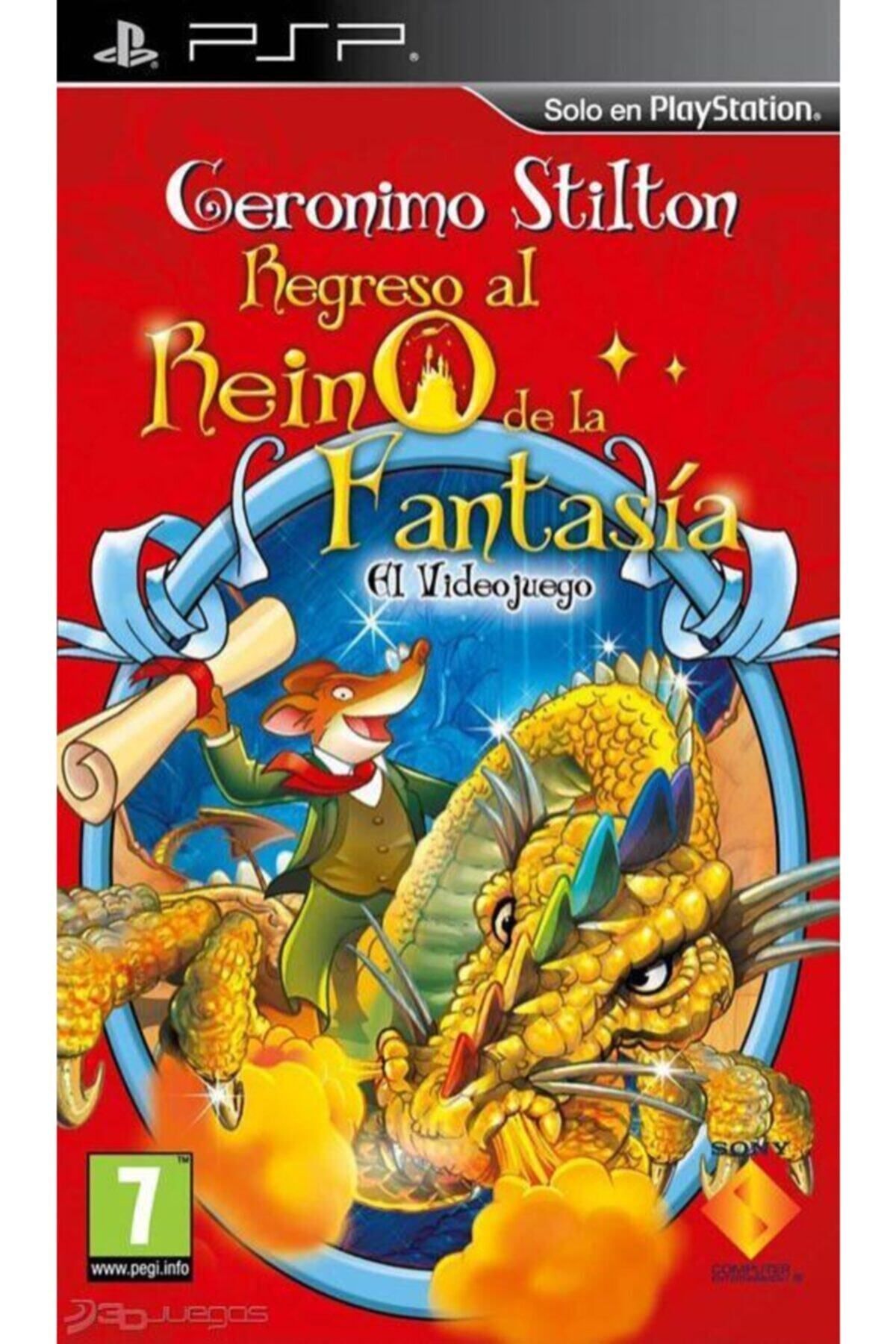 Geronimo Stilton Return Psp Oyun Umd Cd