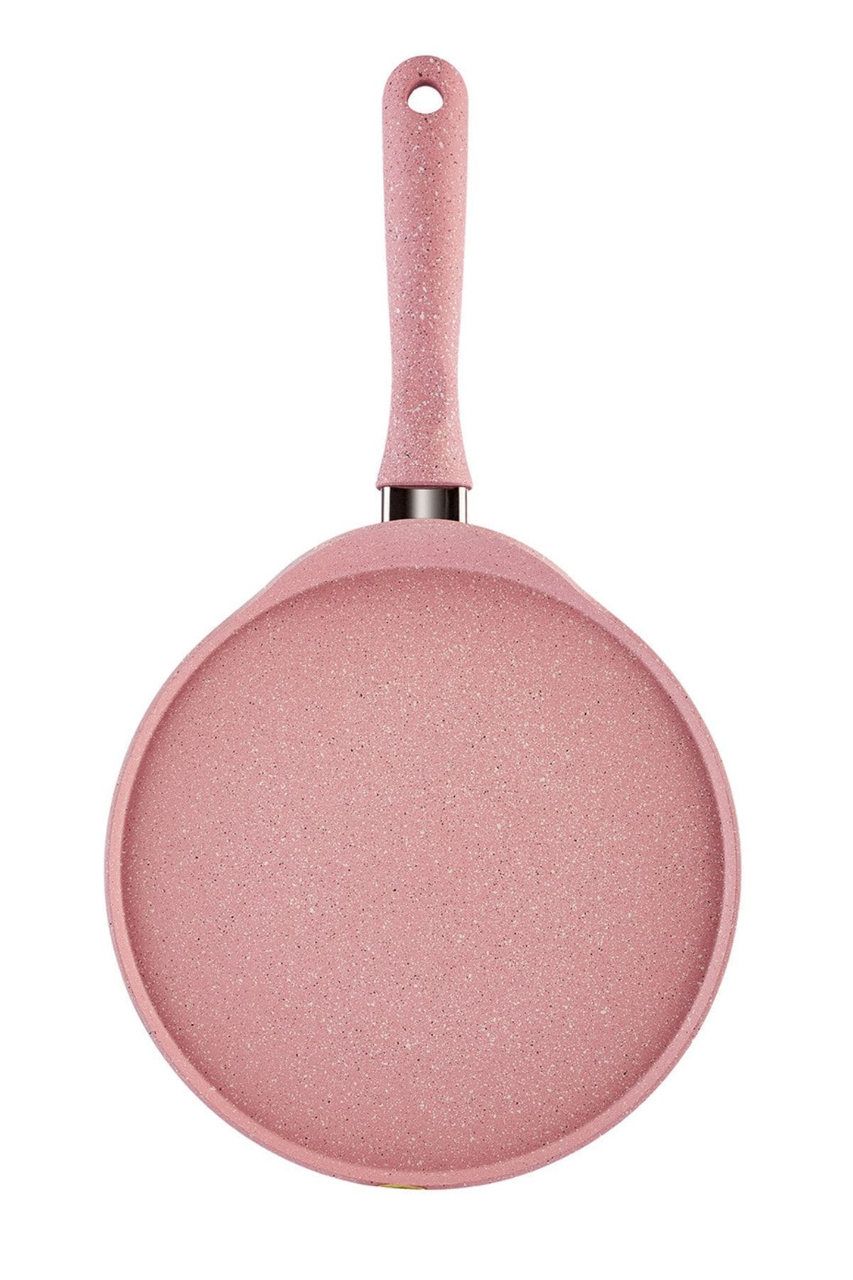 Mutfaksever Bio Granit Krep Tavası 26 Cm Pink