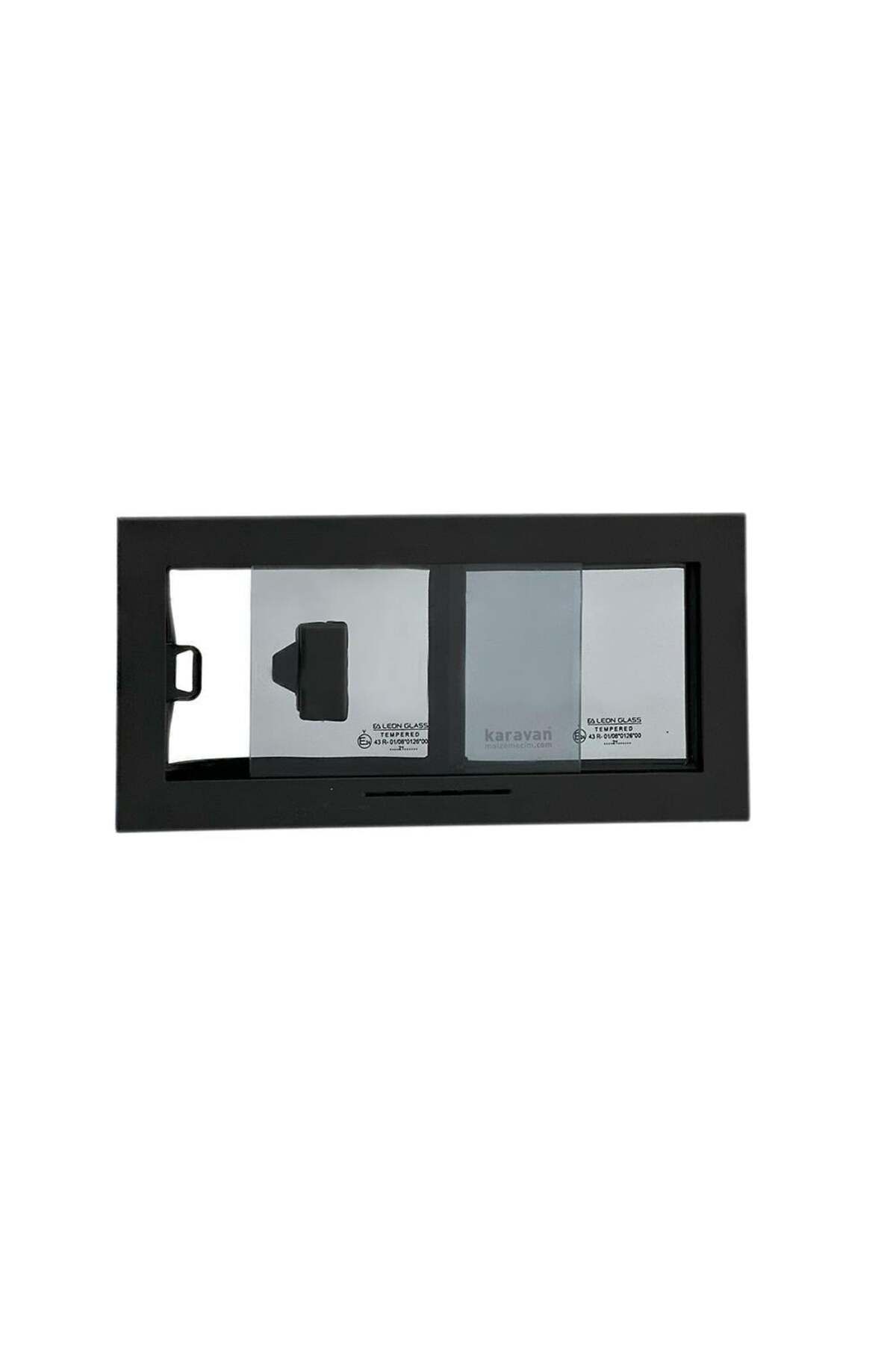 Sürgülü Karavan Camı 15x35cm Sivri Köşe Yerli