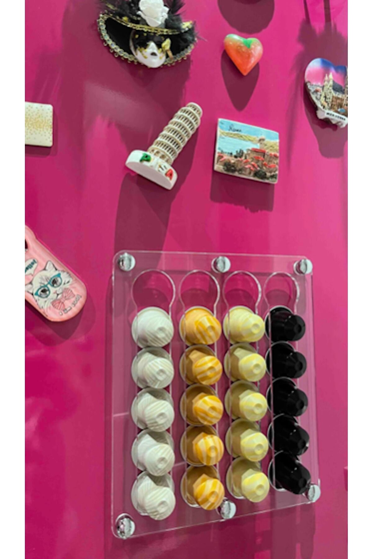 Nespresso Uyumlu Kahve Kapsül Tutucu - Düzenleyici