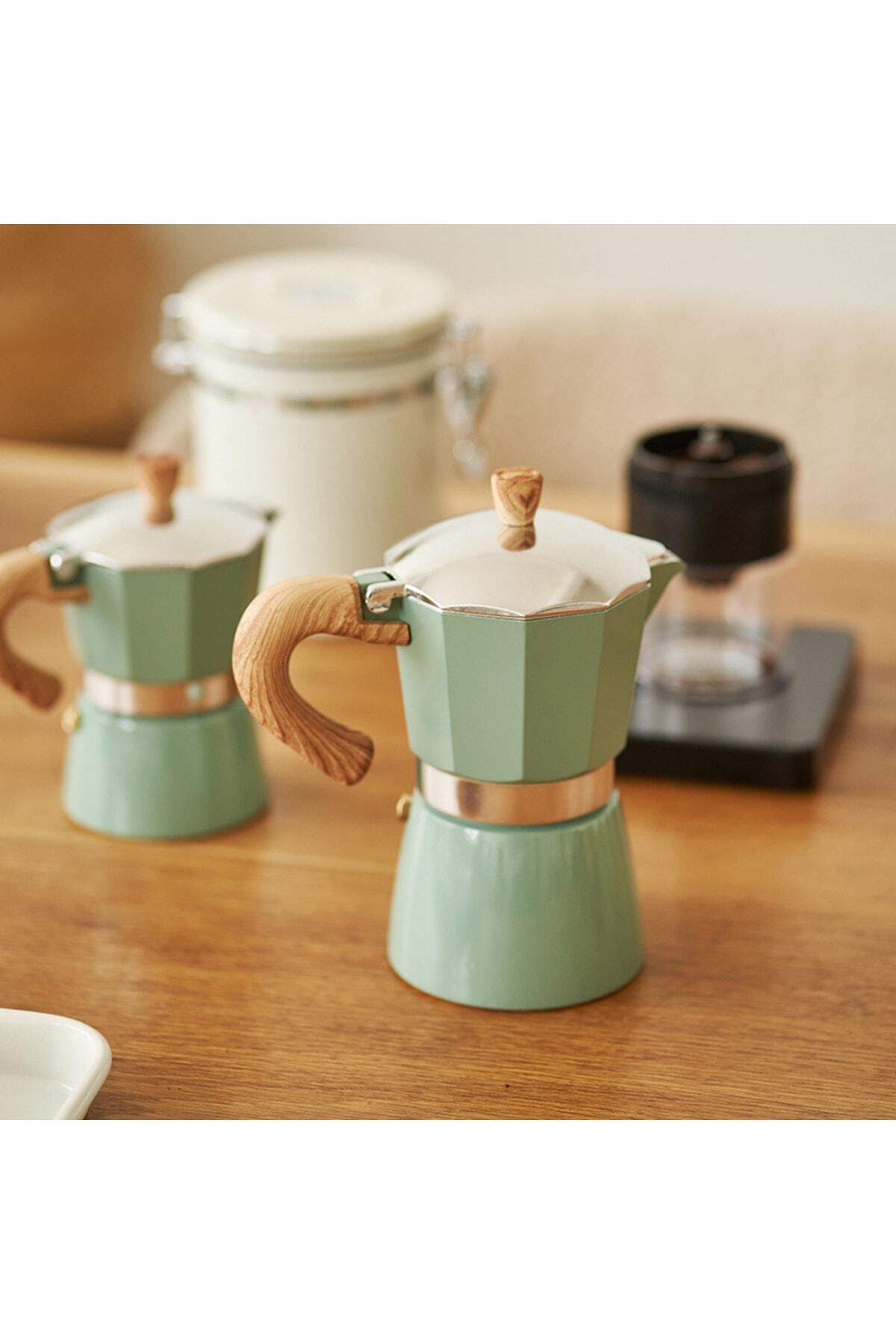 Mokapot 6-cup Coffeehutt Bigg Coffee Kahve Demleme Kahve Ekipmanı Italyan Filtre Kahve Makinesi