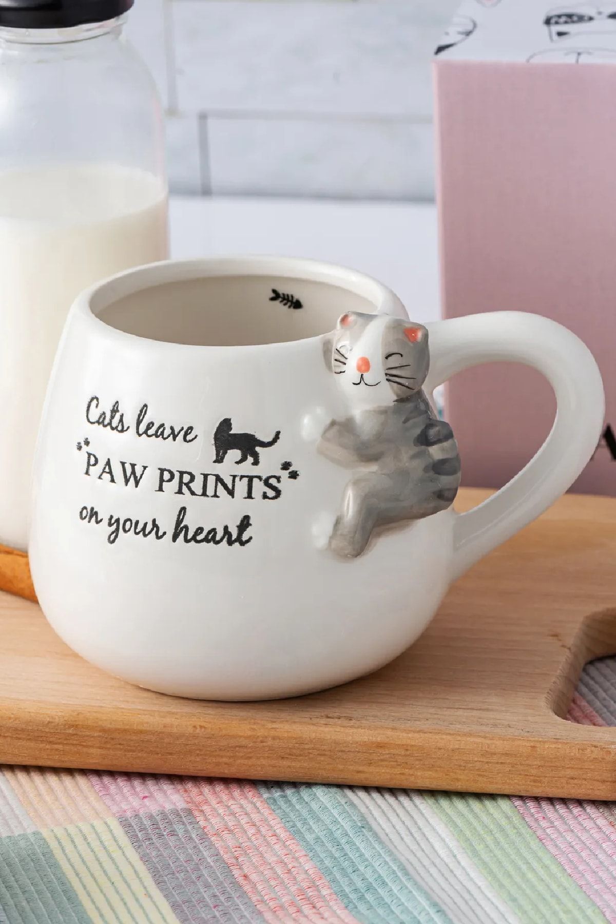 Animal Cat Mug Kupa 465 Ml