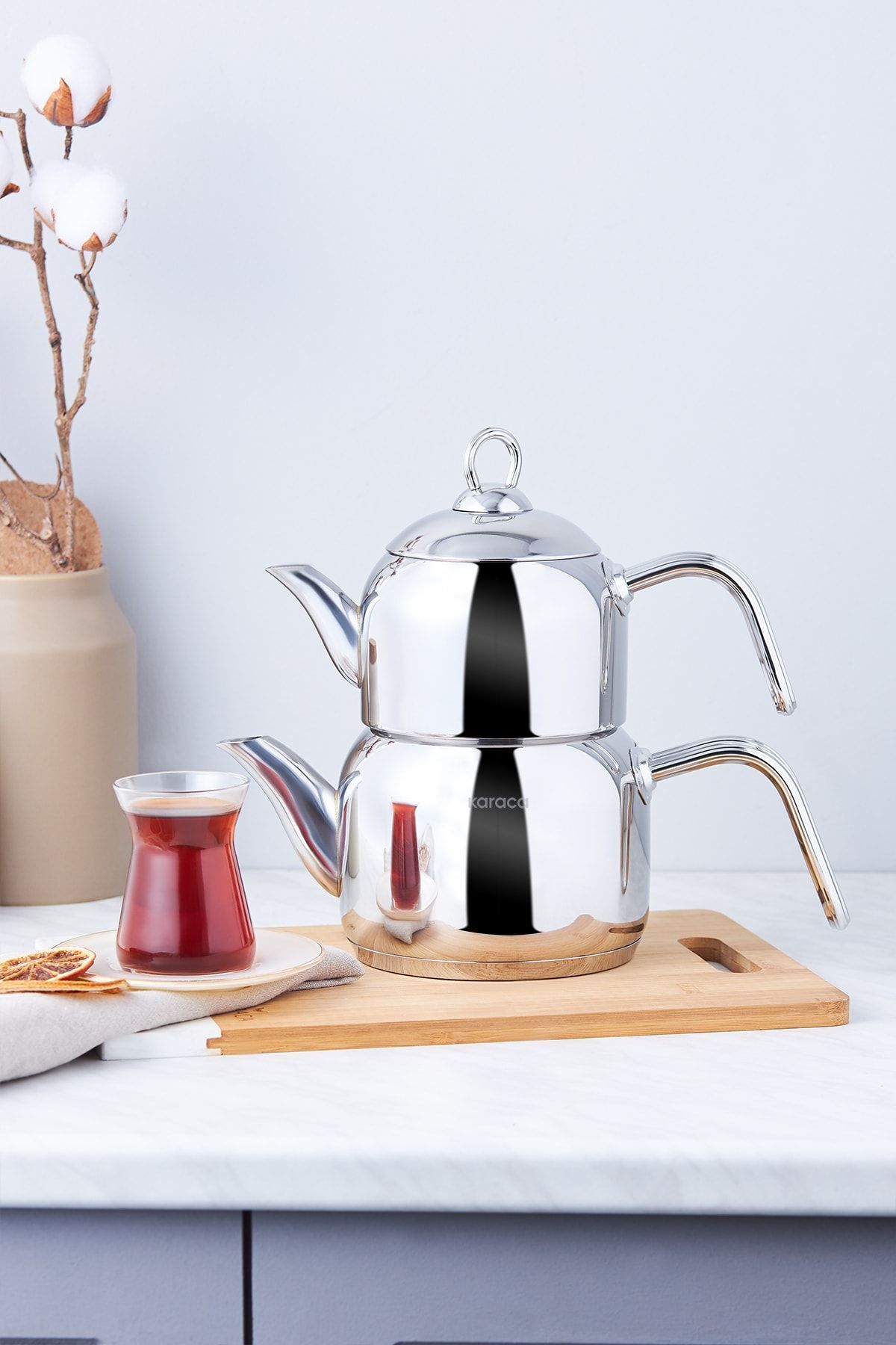 Urban İndüksiyon Tabanlı Mini Çaydanlık Takımı